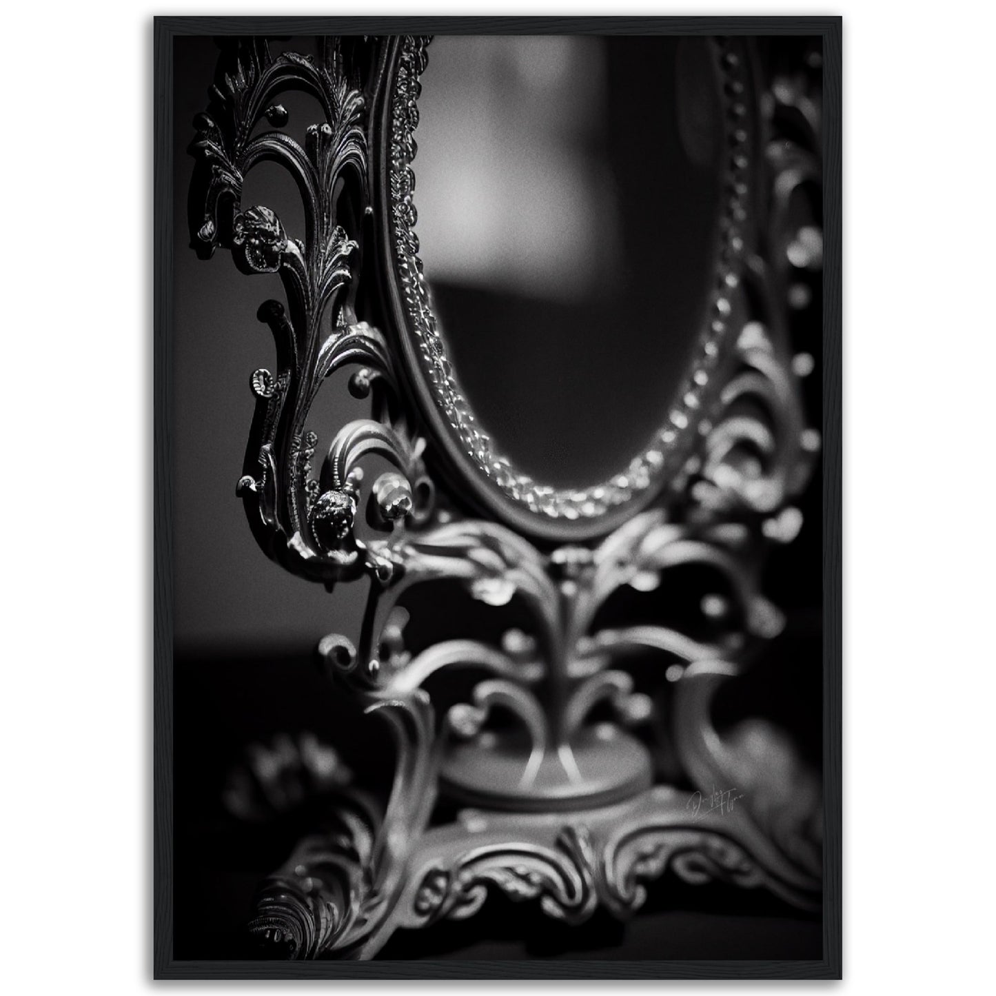 »Silence Mirror in Grey« poster
