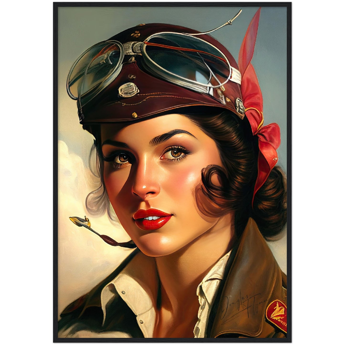 »I've got your tail« retro poster