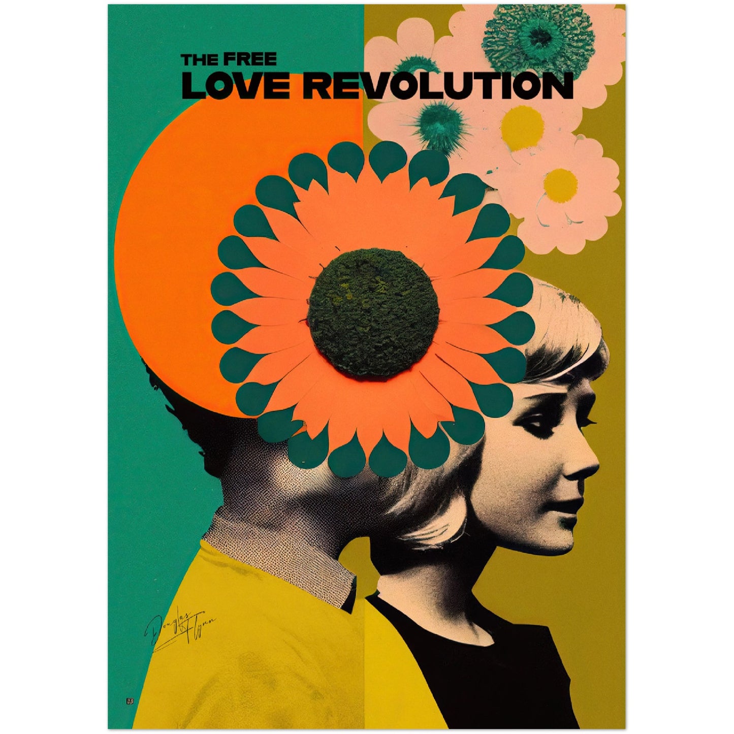»The Free Love Revolution«retro poster