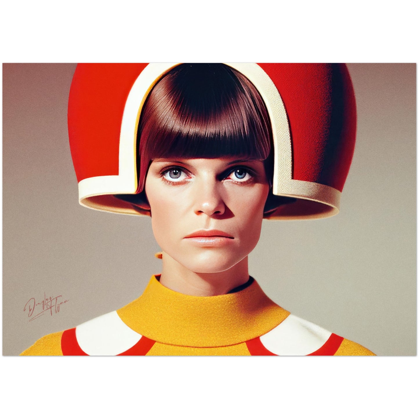 »Lively Luxe« retro poster