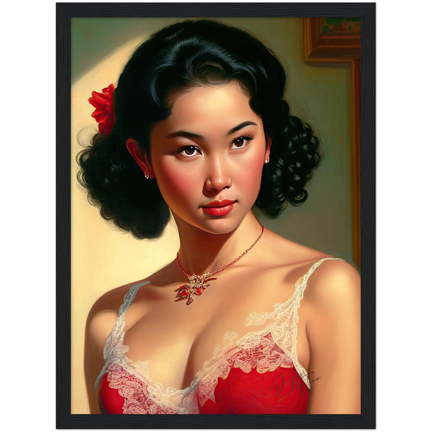 »Cancan Craze« retro poster