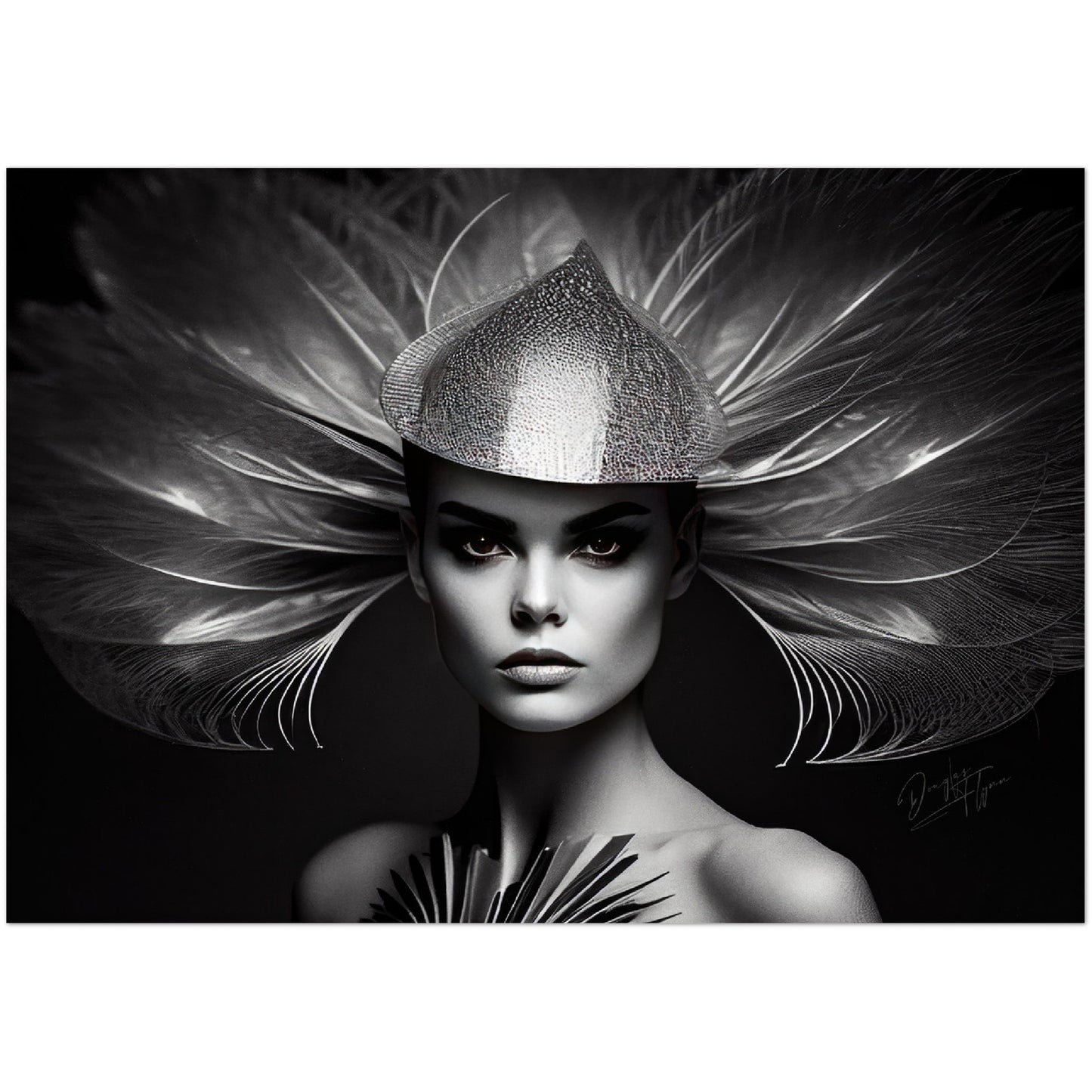 »Striking Sophistication« retro poster
