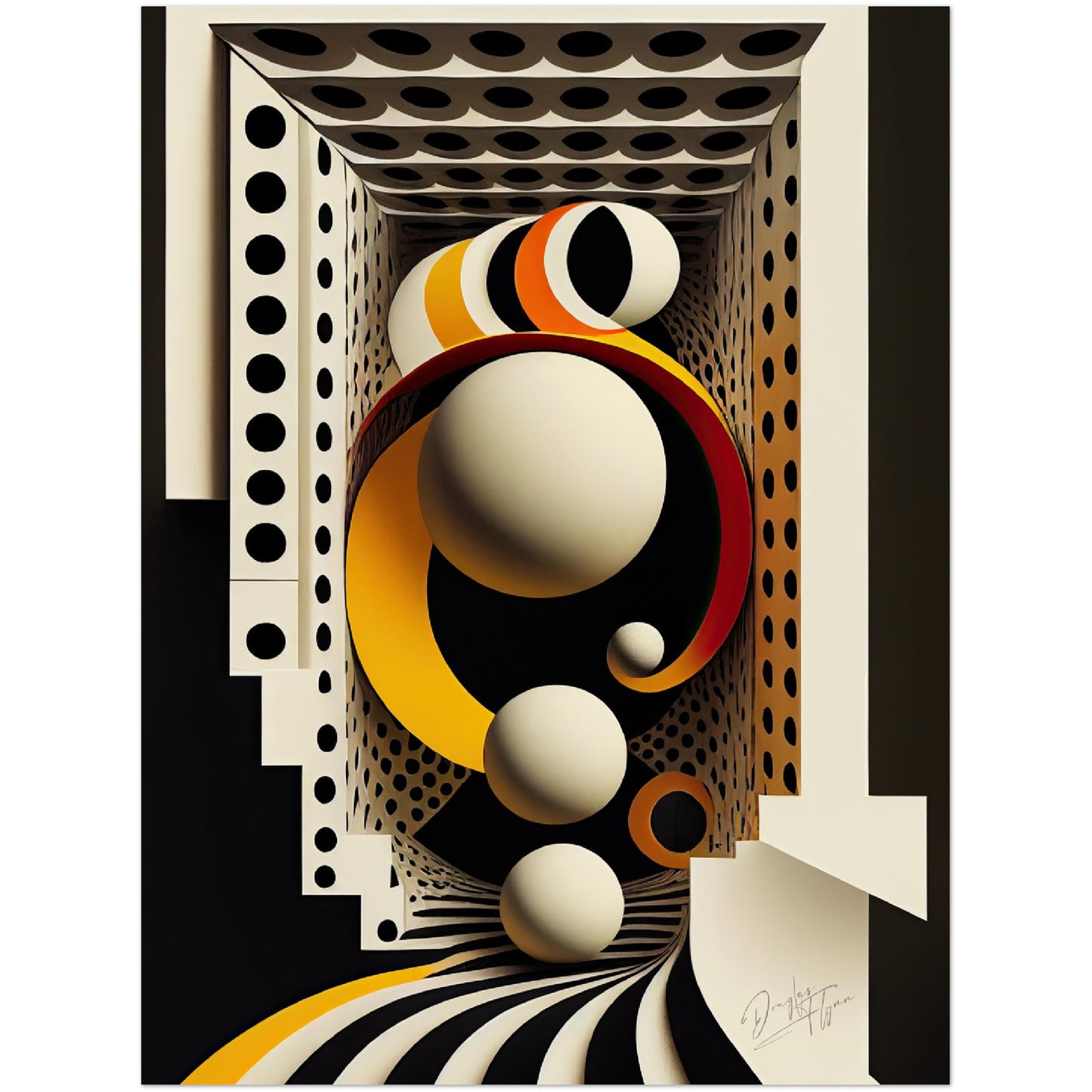 »Energetic Expressions« retro poster