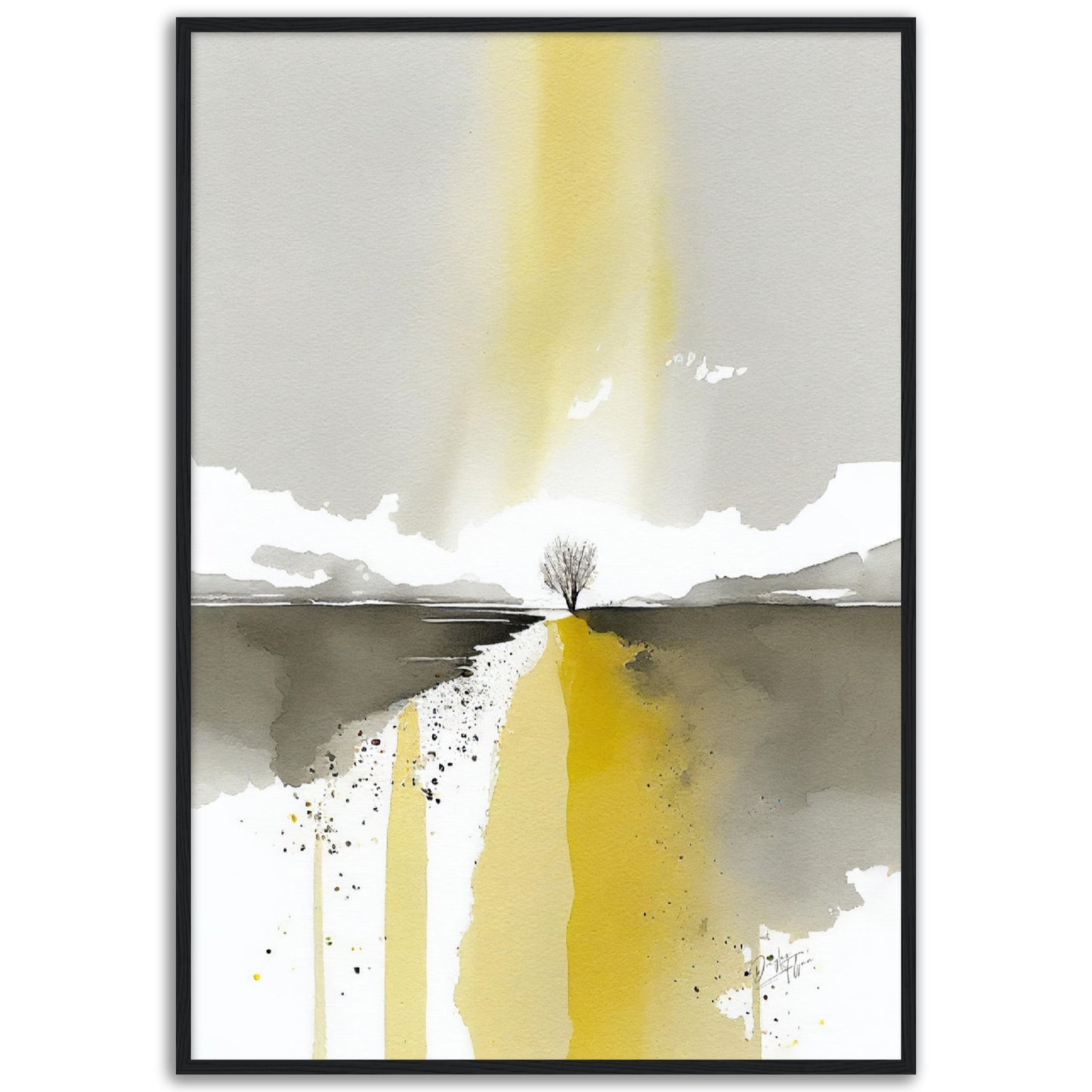 »After the Rain« retro poster