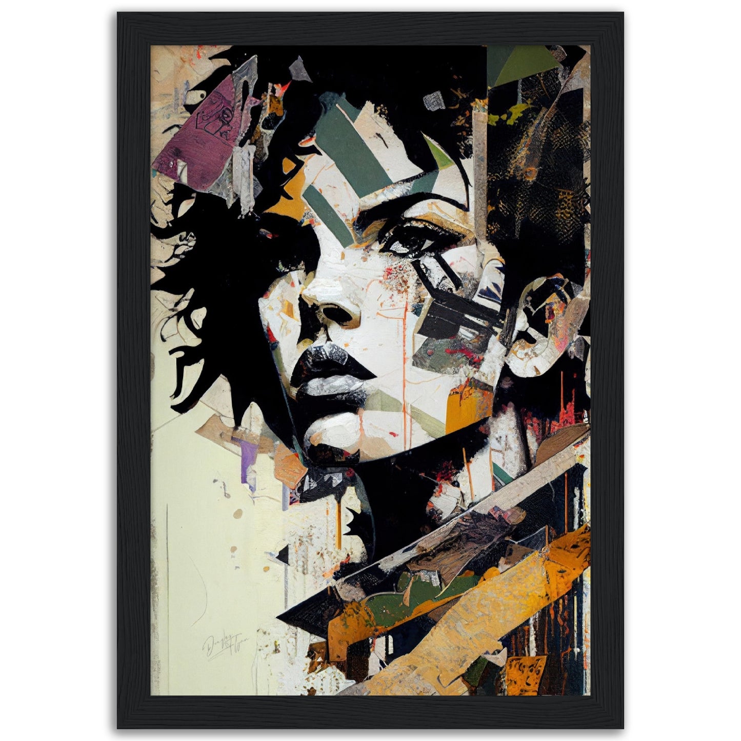 »Patchwork« retroposter