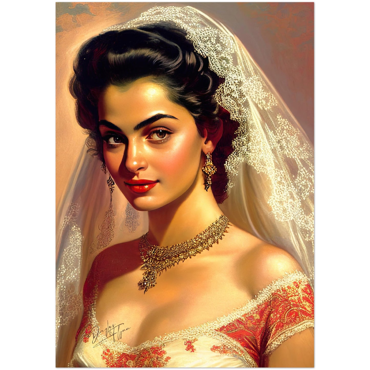 »Wedding Joy« retro poster