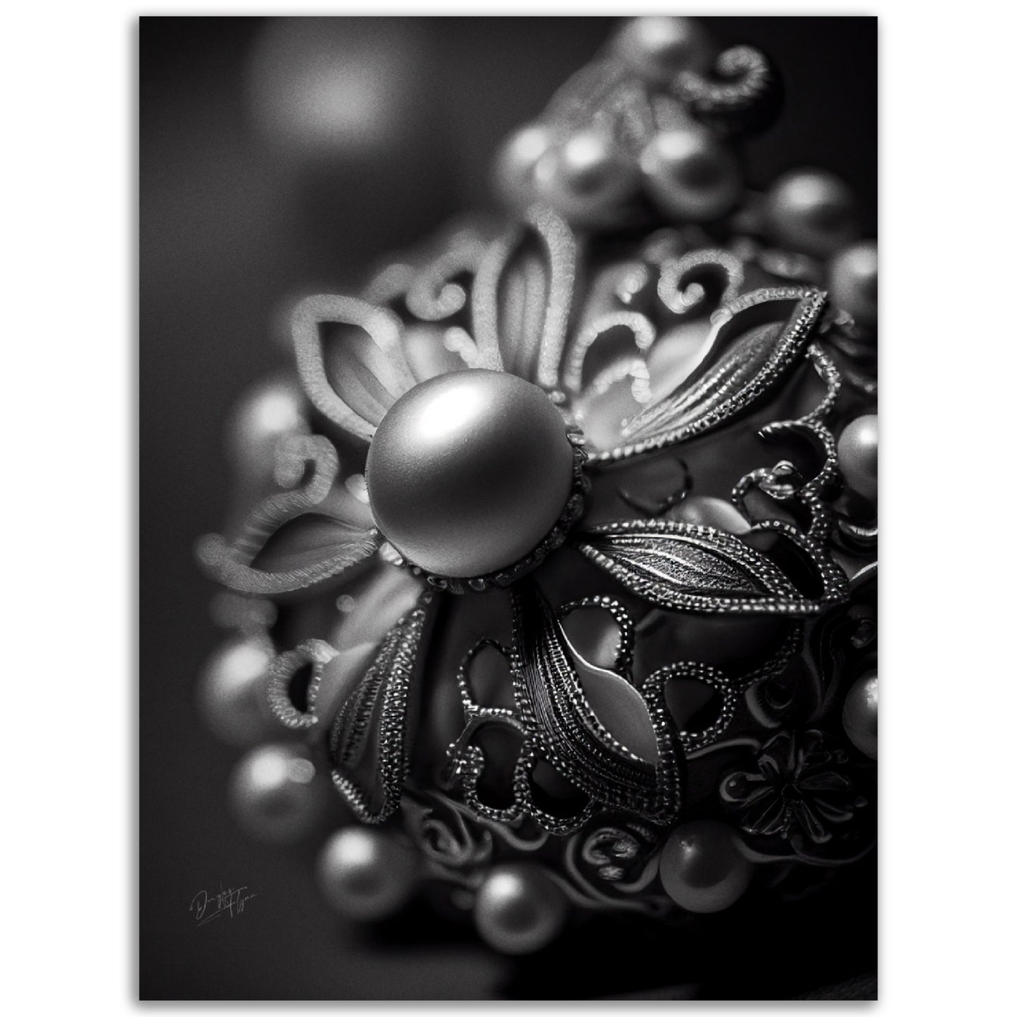 »Elegance of Grayscale« poster