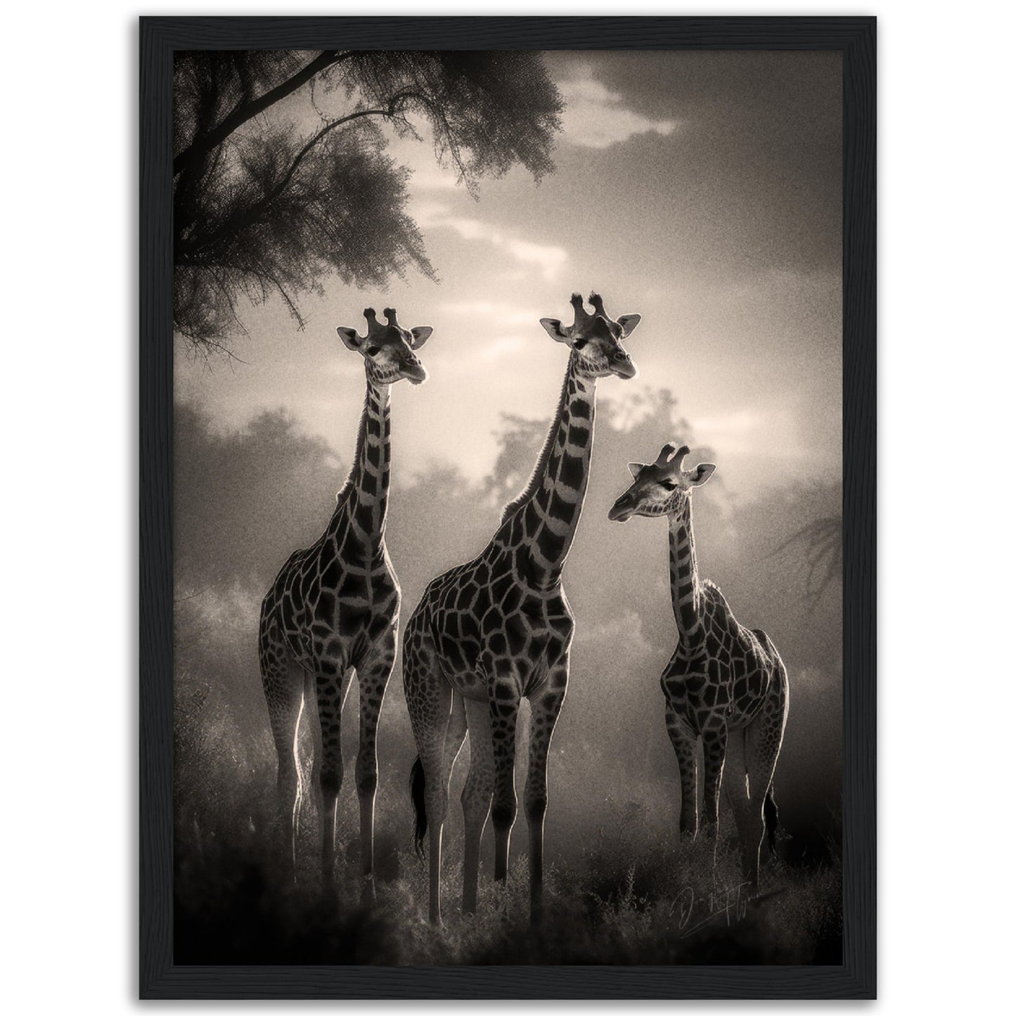 »Tall and Graceful« poster