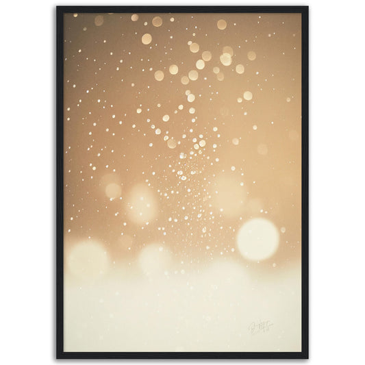 »Snow Falling« designposter