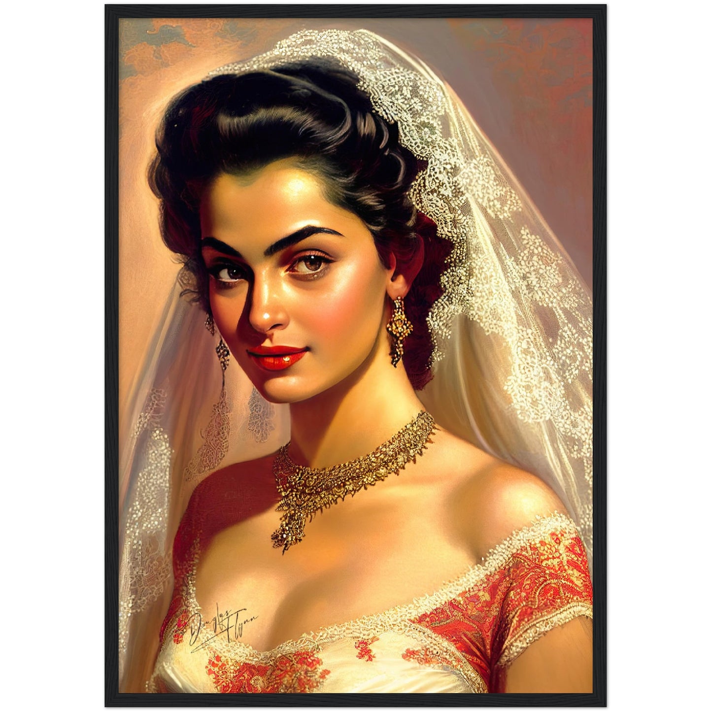 »Wedding Joy« retro poster