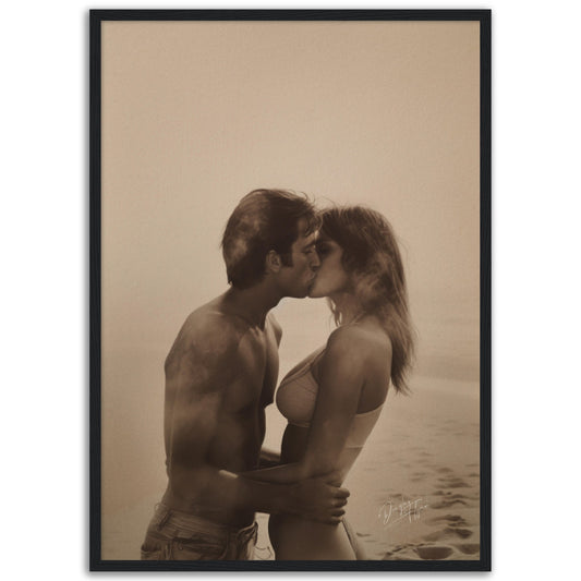 »Sealed with a Kiss« retroposter