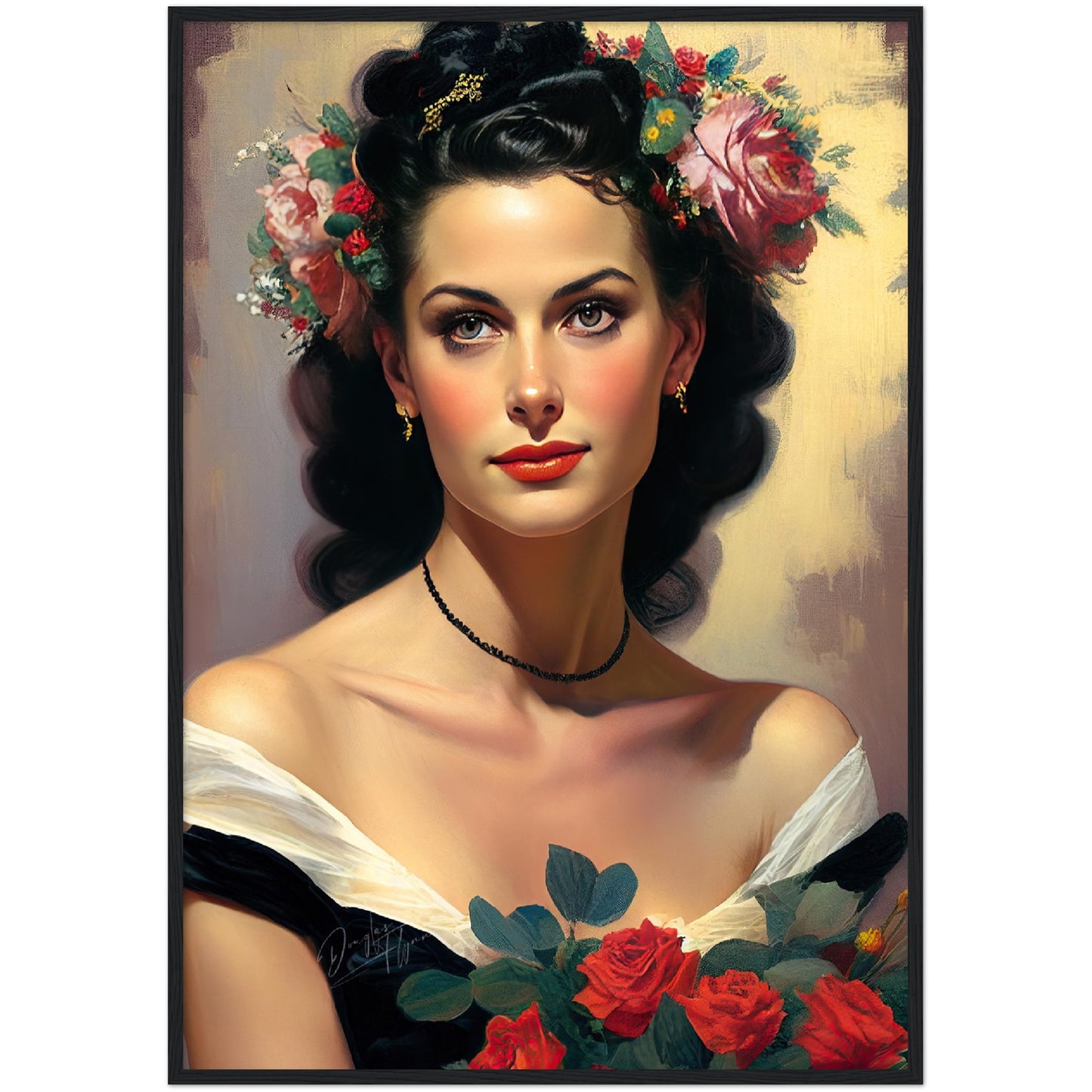 »Bridal Beauty« retro poster