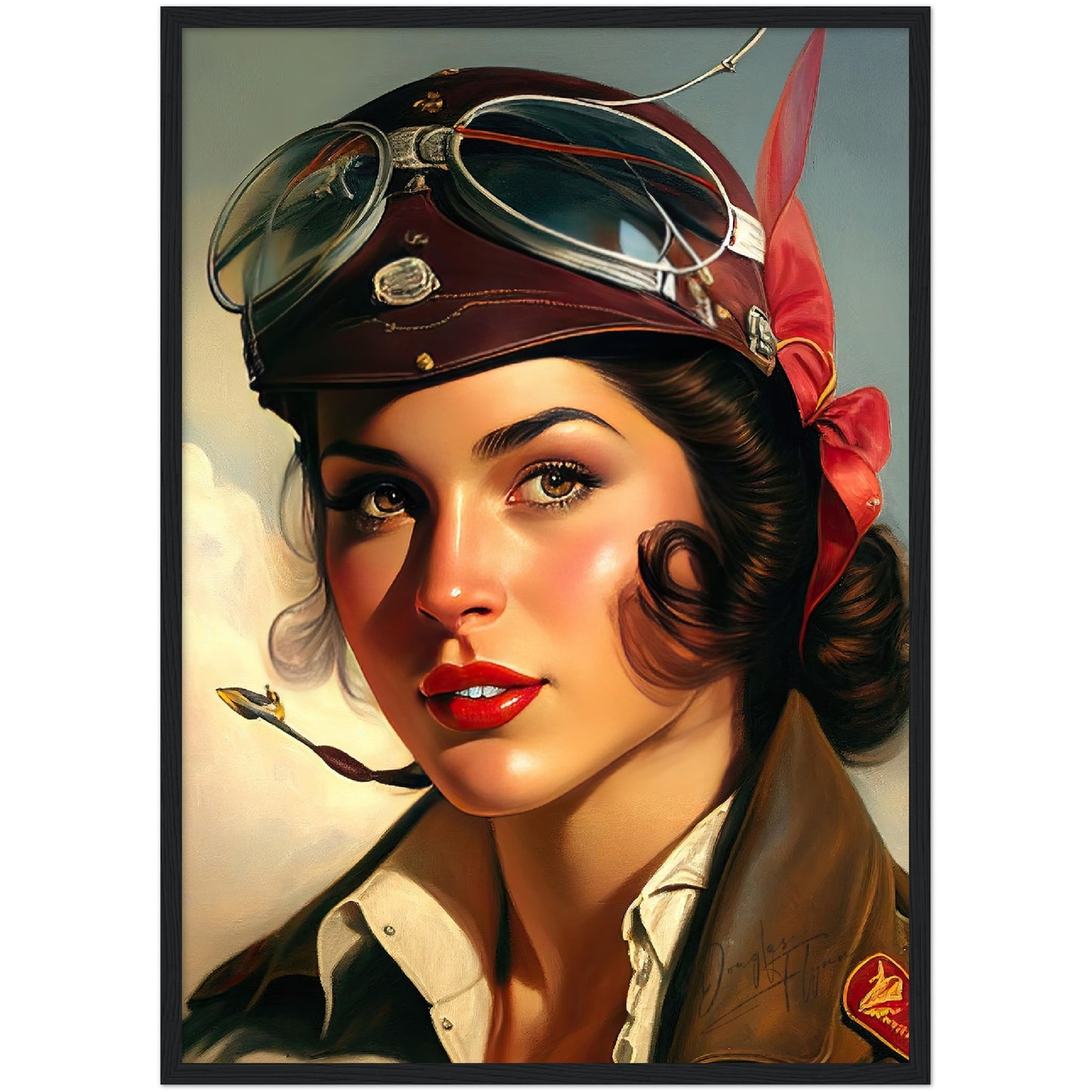 »I've got your tail« retro poster