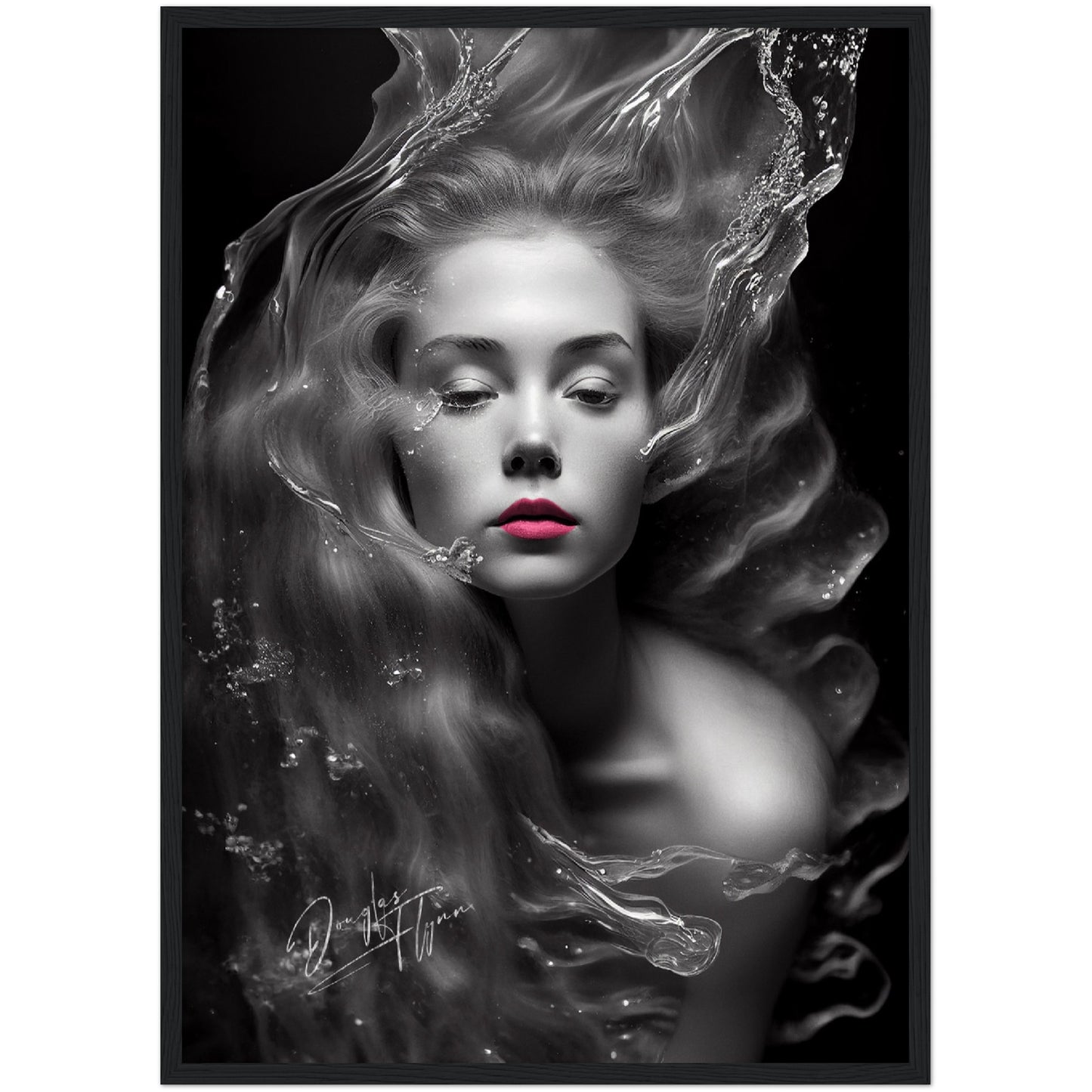 »Ocean Photoshoot« retro poster