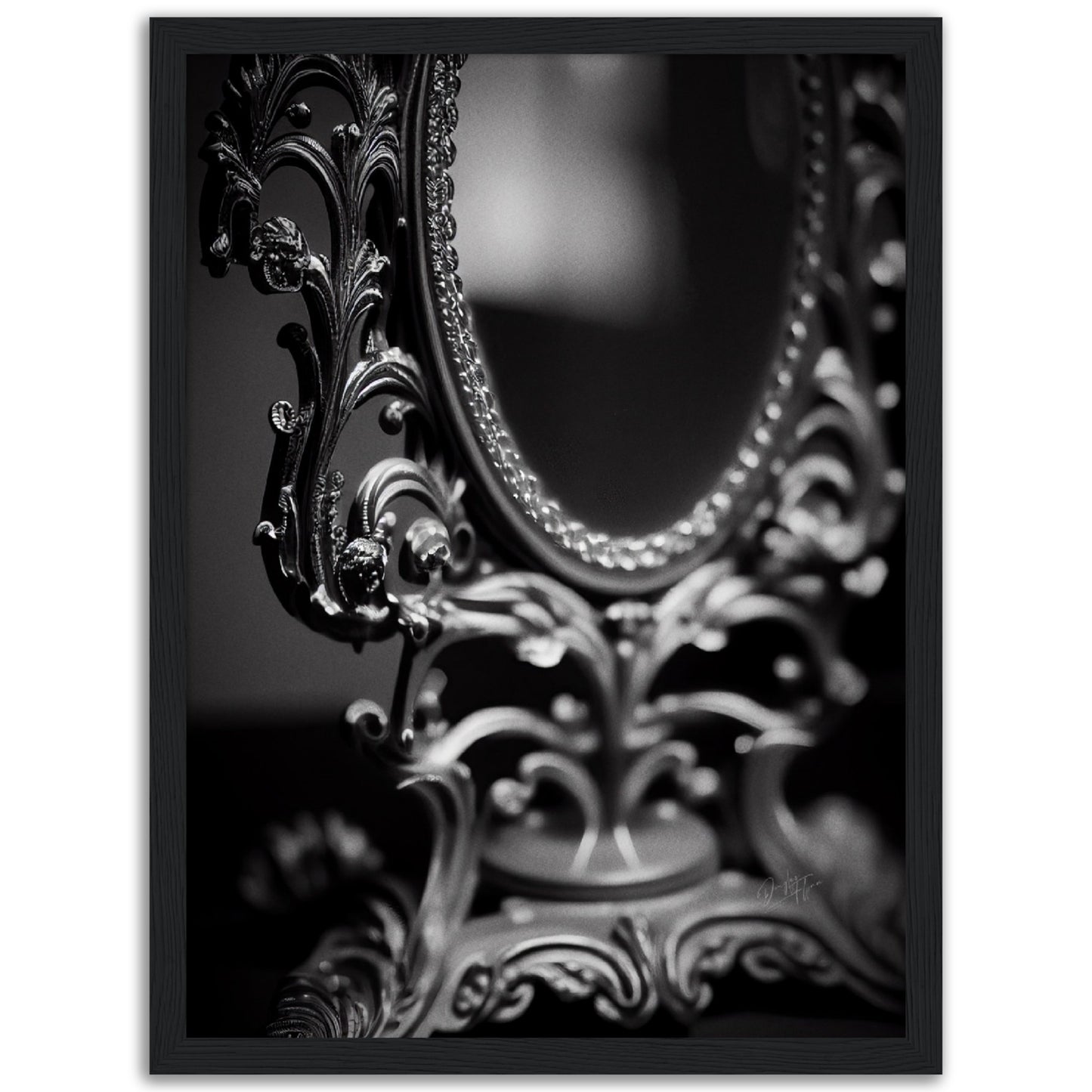 »Silence Mirror in Grey« poster