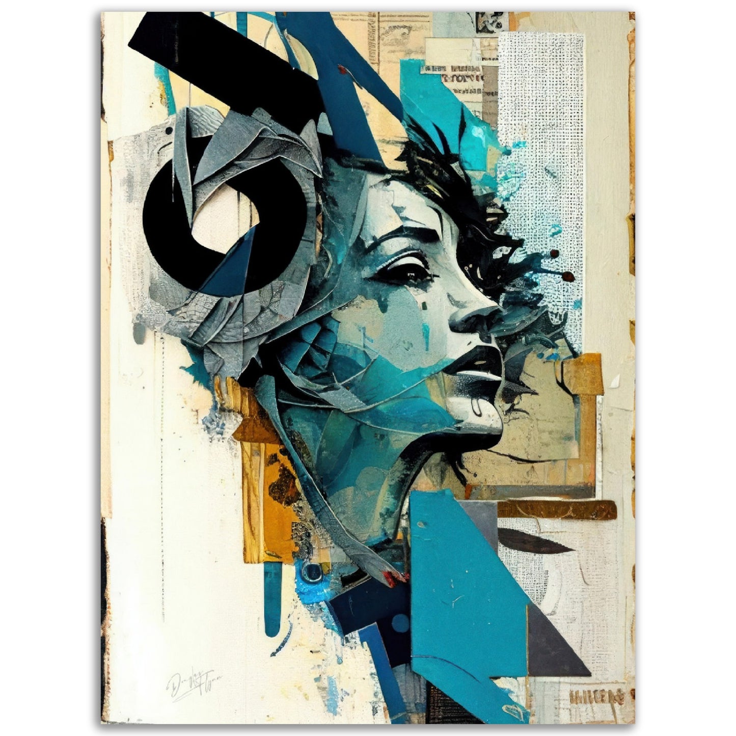 »Portrait Medley« retroposter