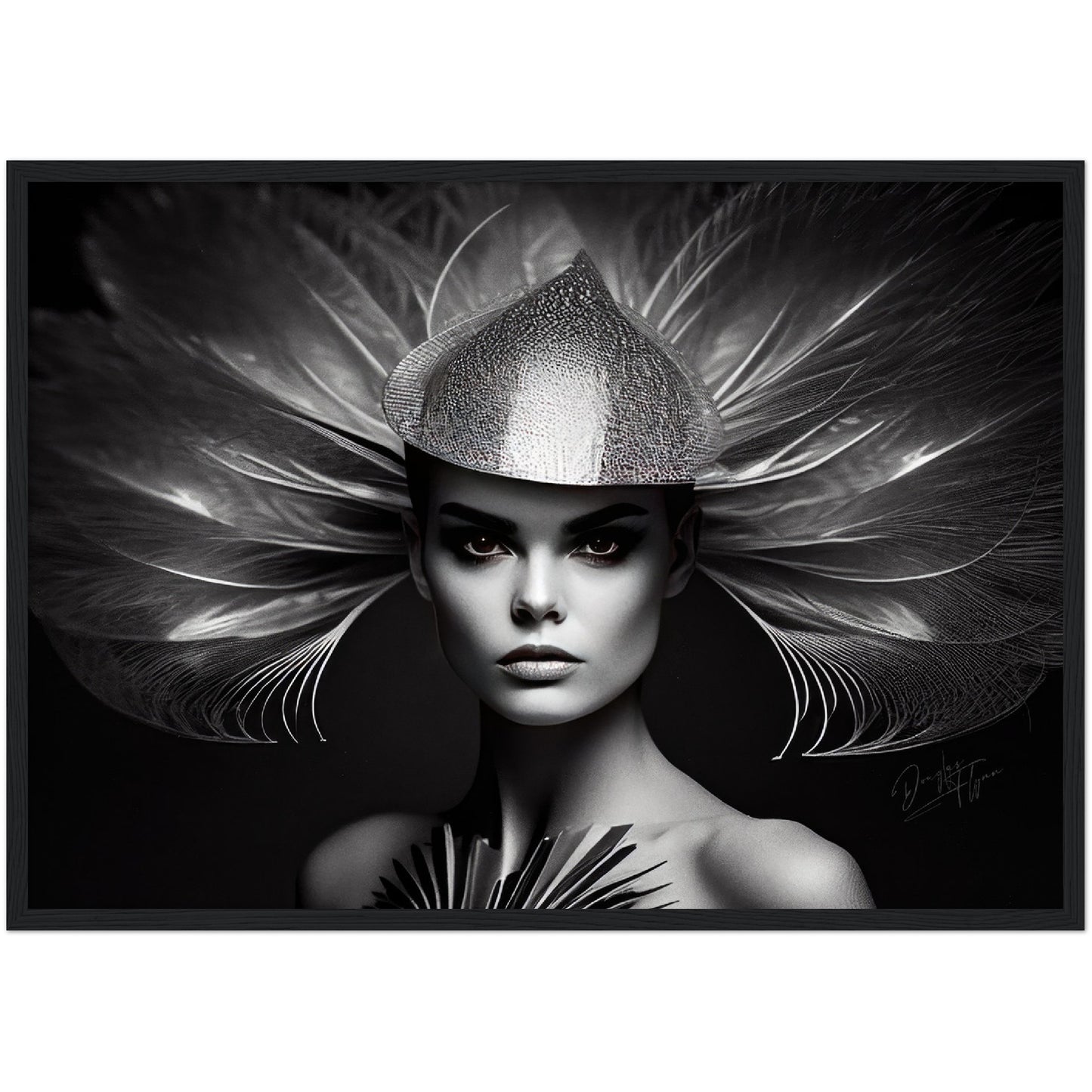 »Striking Sophistication« retro poster