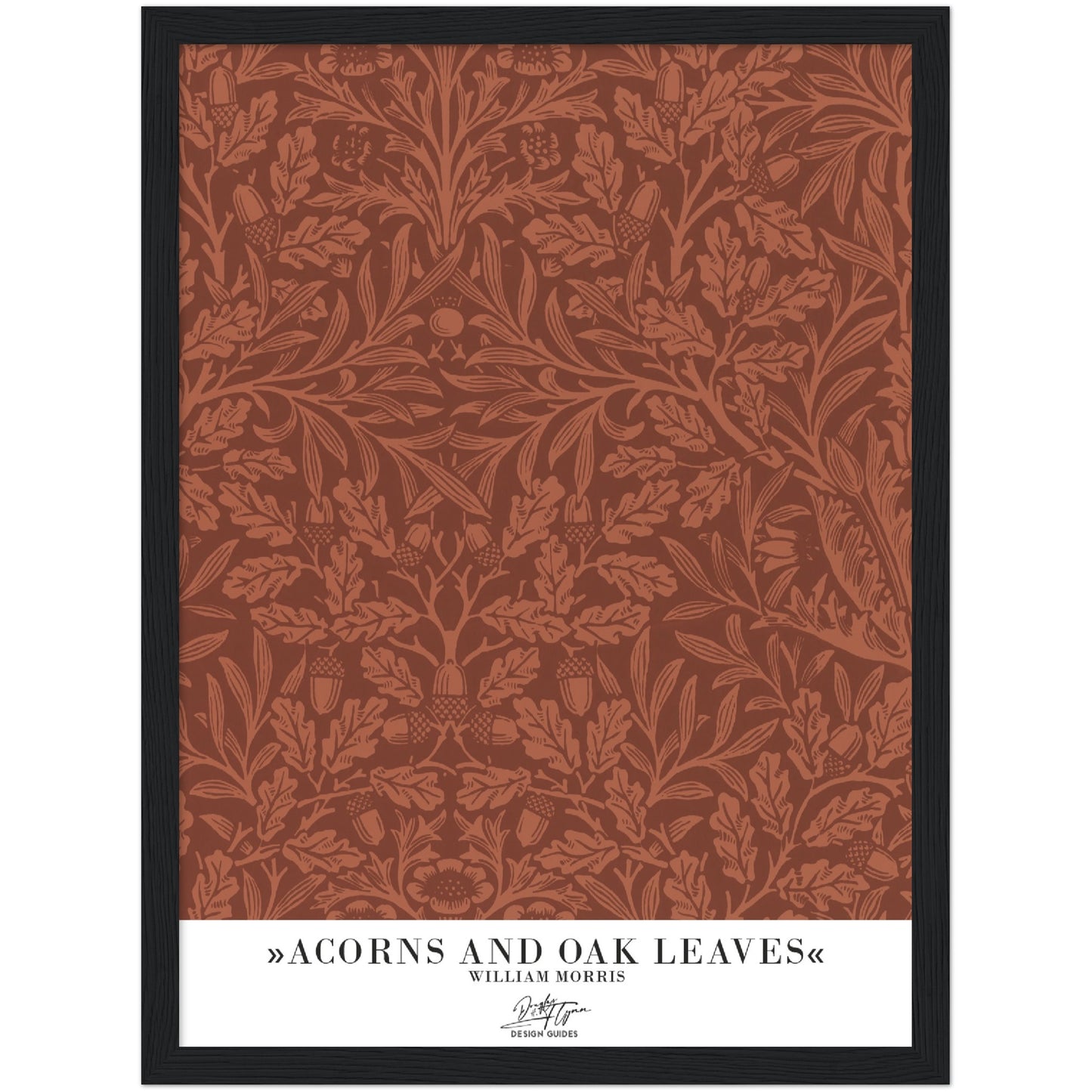 »Acorns and oak leaves«