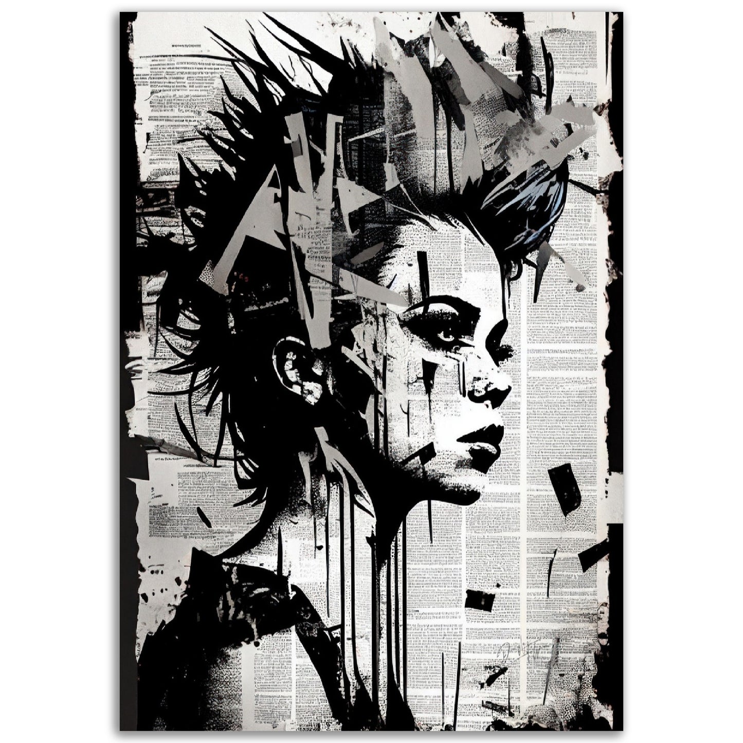 »Blend of Power« retroposter