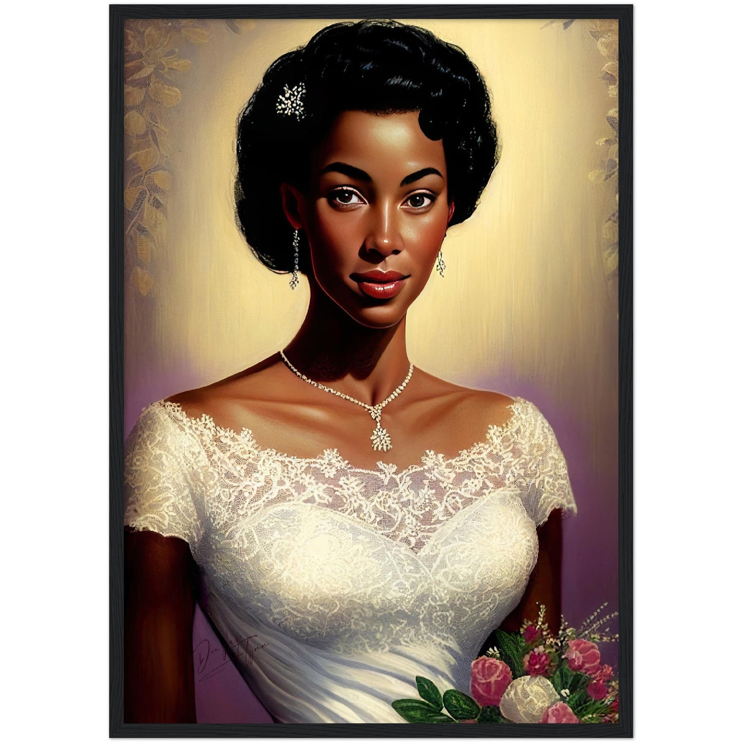 »Wedding Romance« retro poster