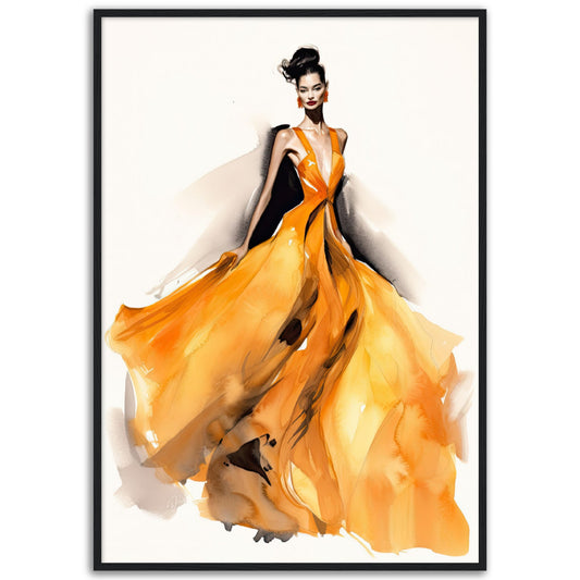 »Gown Flair« poster