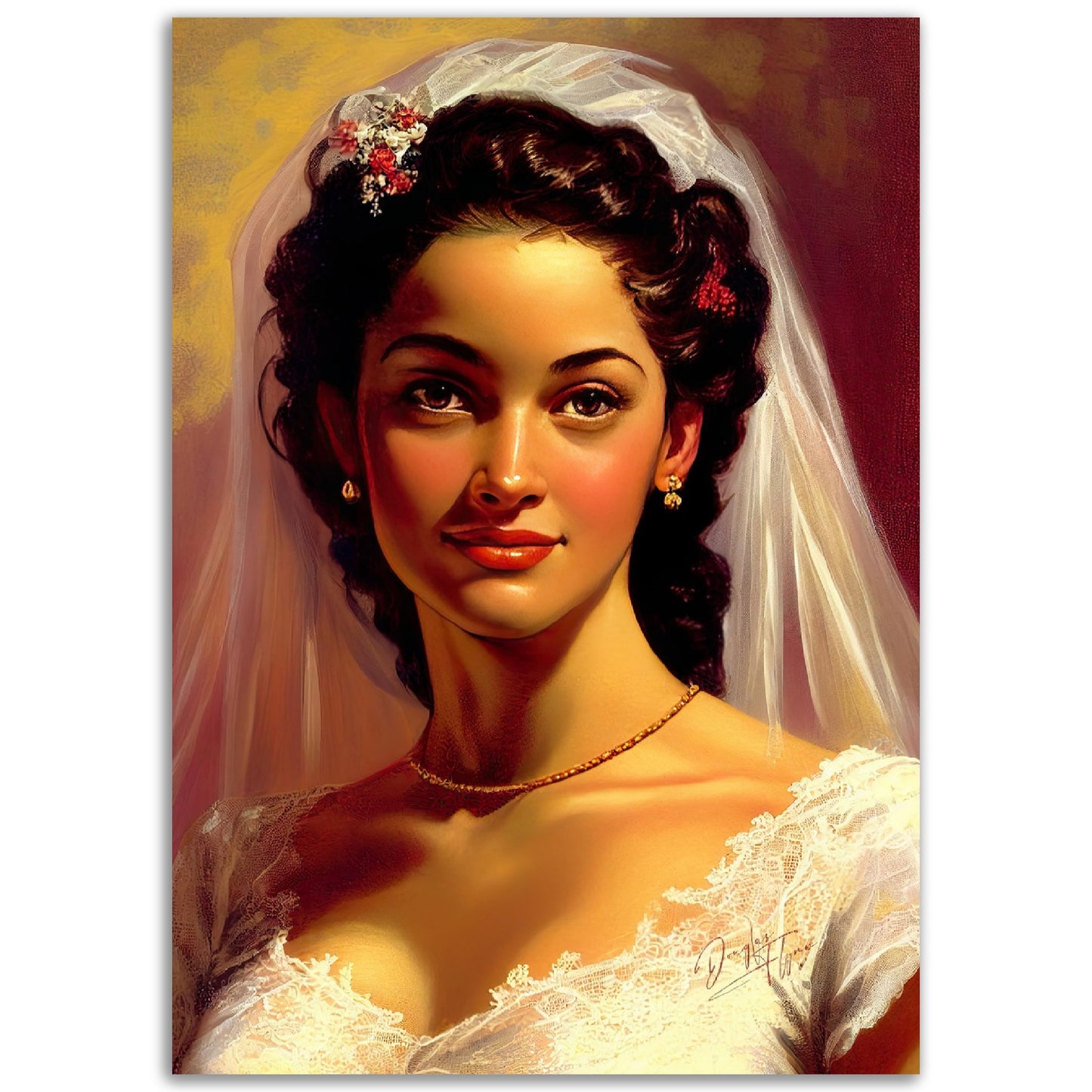 »Vintage Love« retro poster