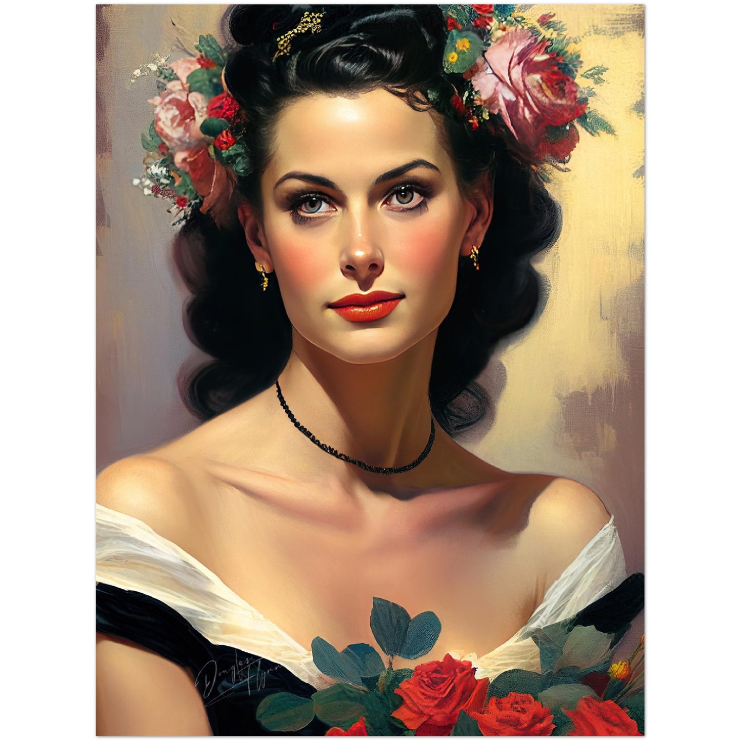 »Bridal Beauty« retro poster