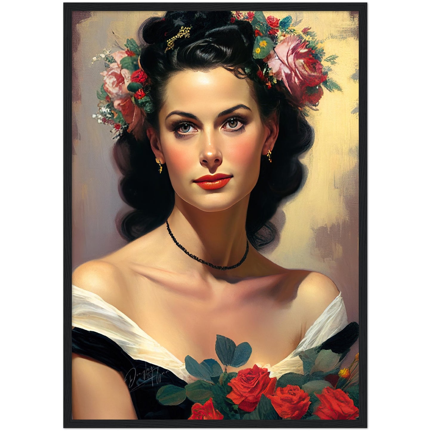 »Bridal Beauty« retro poster
