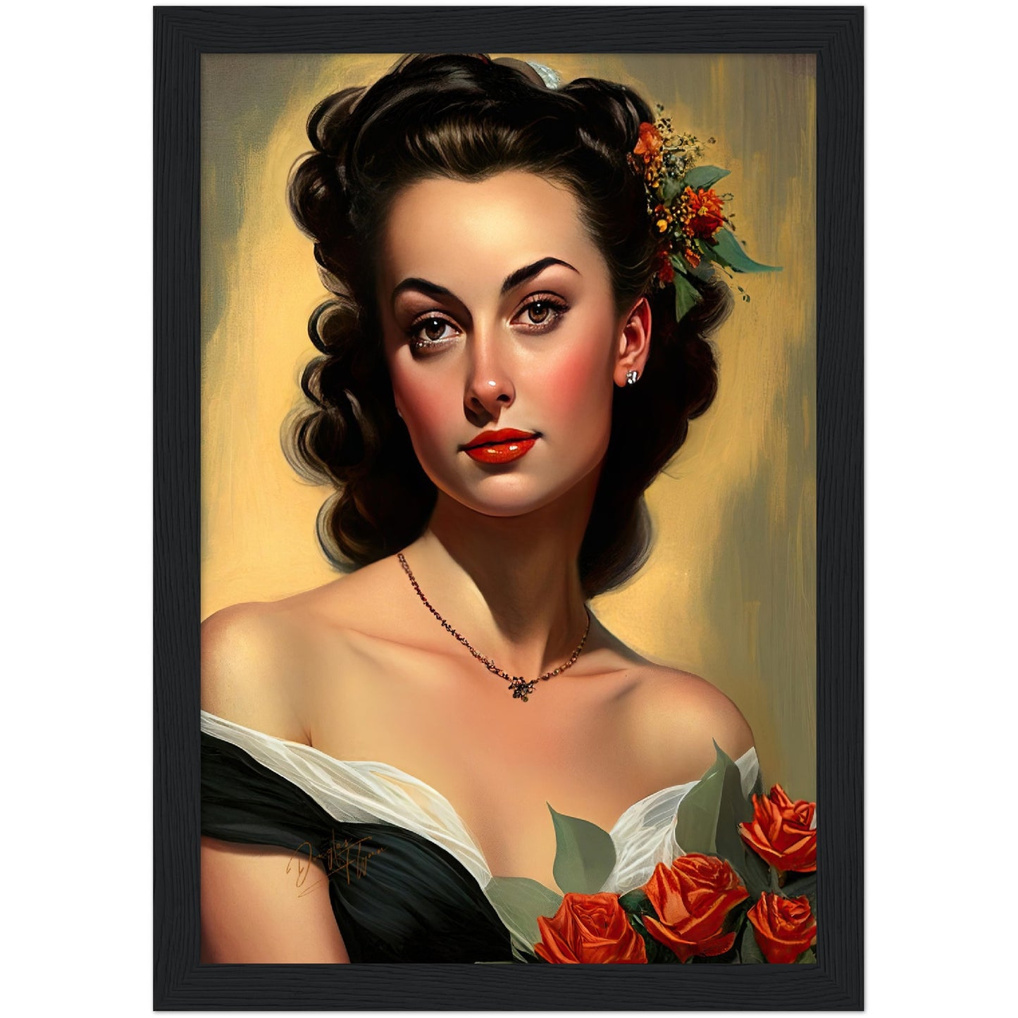 »Elegant Weddings« retro poster
