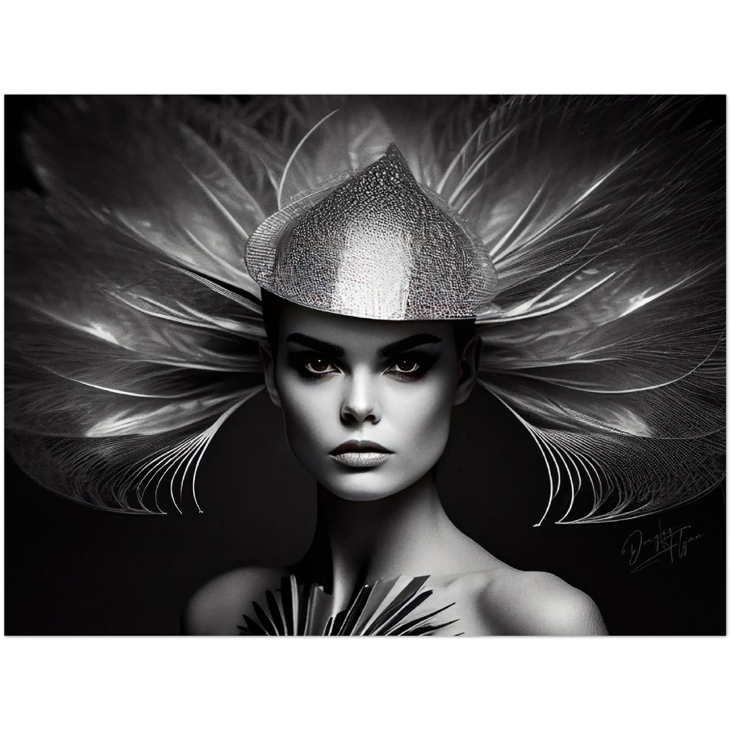 »Striking Sophistication« retro poster