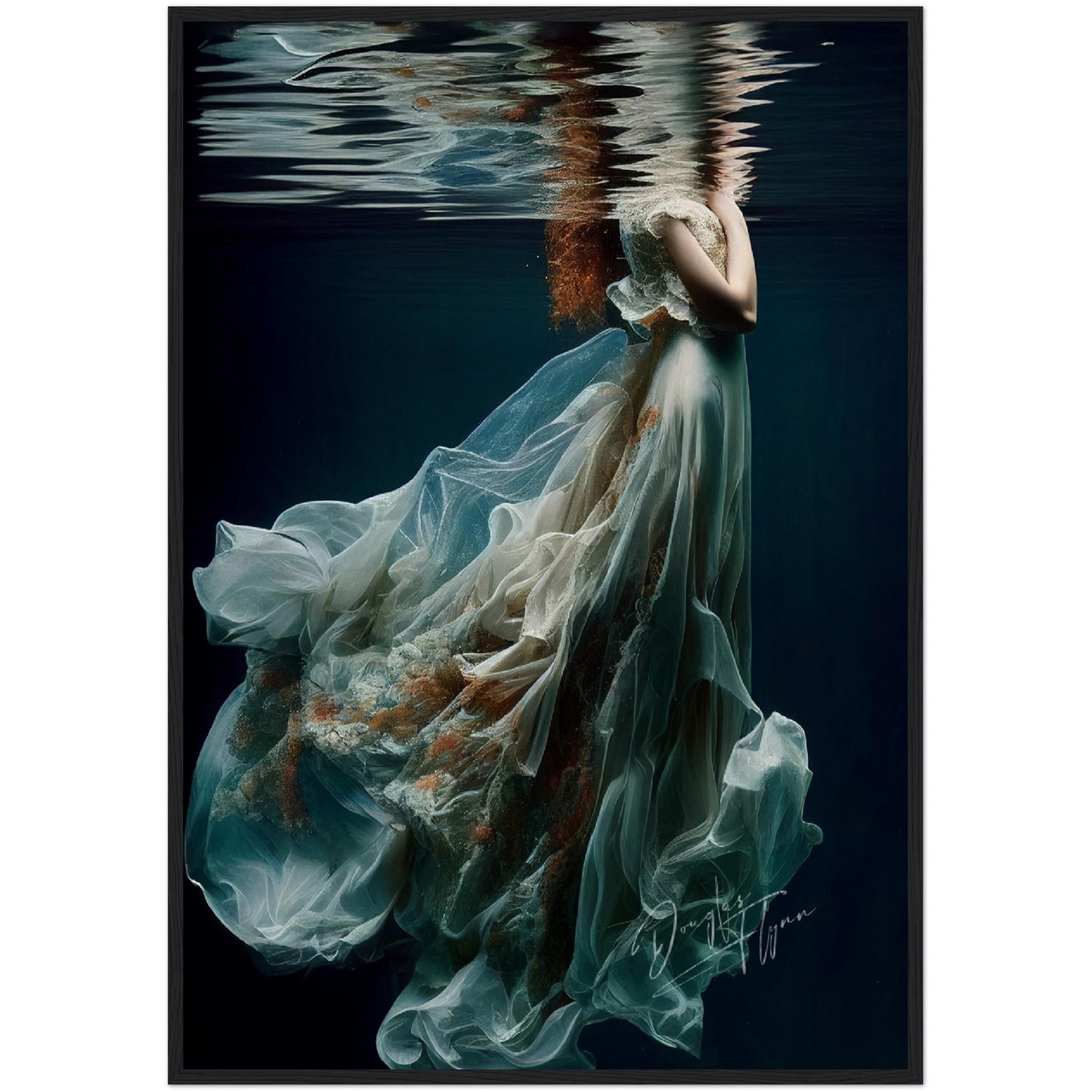 »Ariel's Oceanic Romance« retro poster