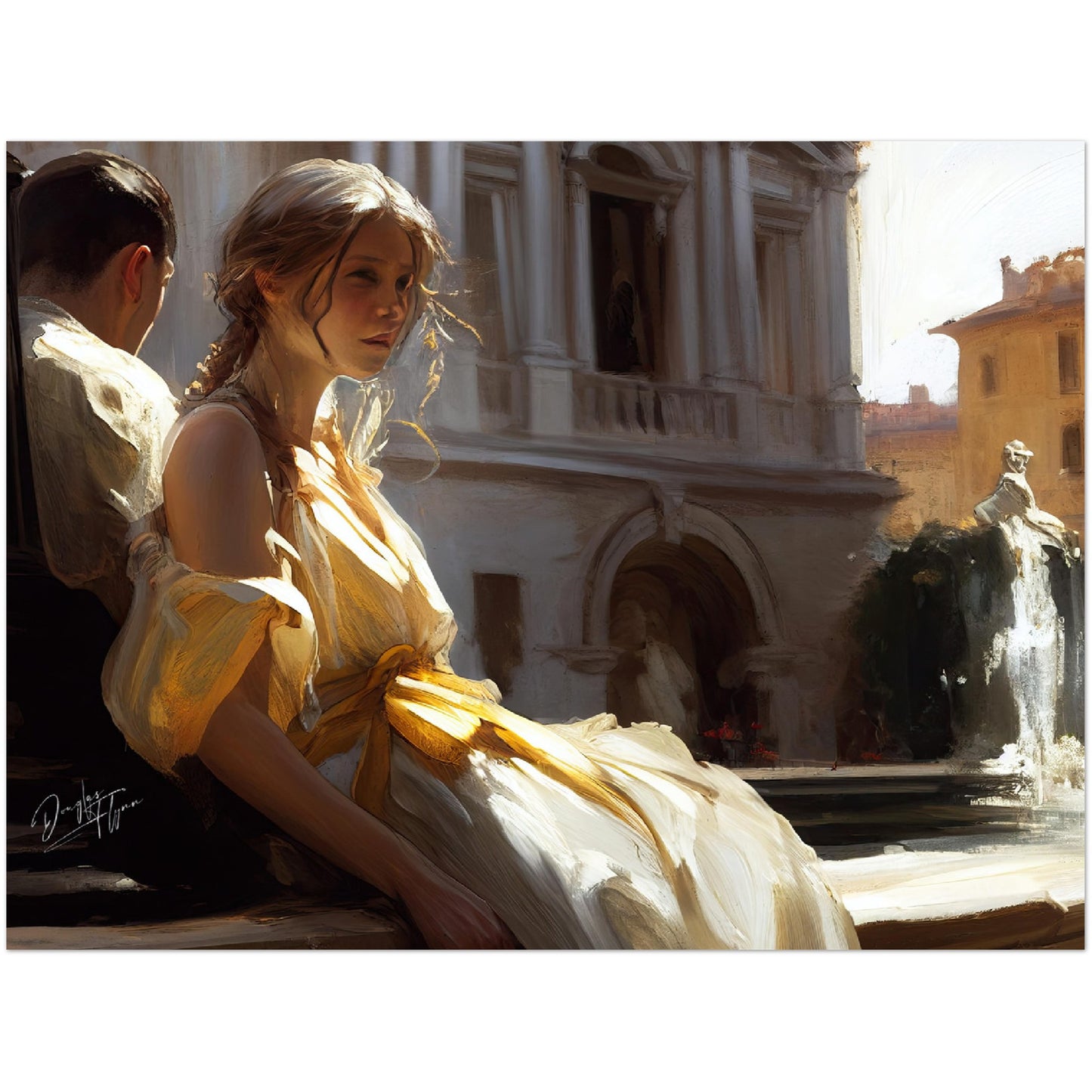 »Girl by the Fountain«