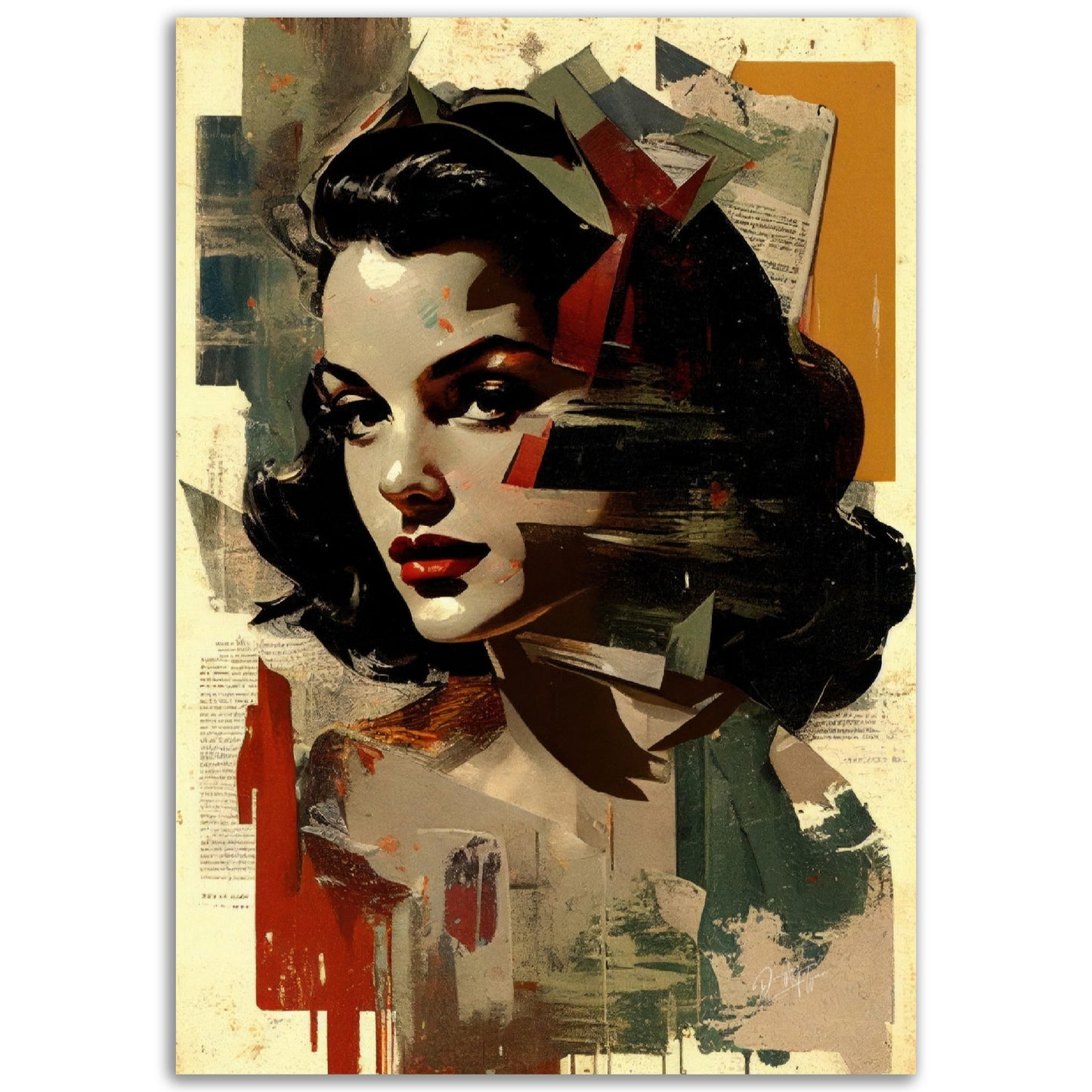 »Face of Diversity« retroposter
