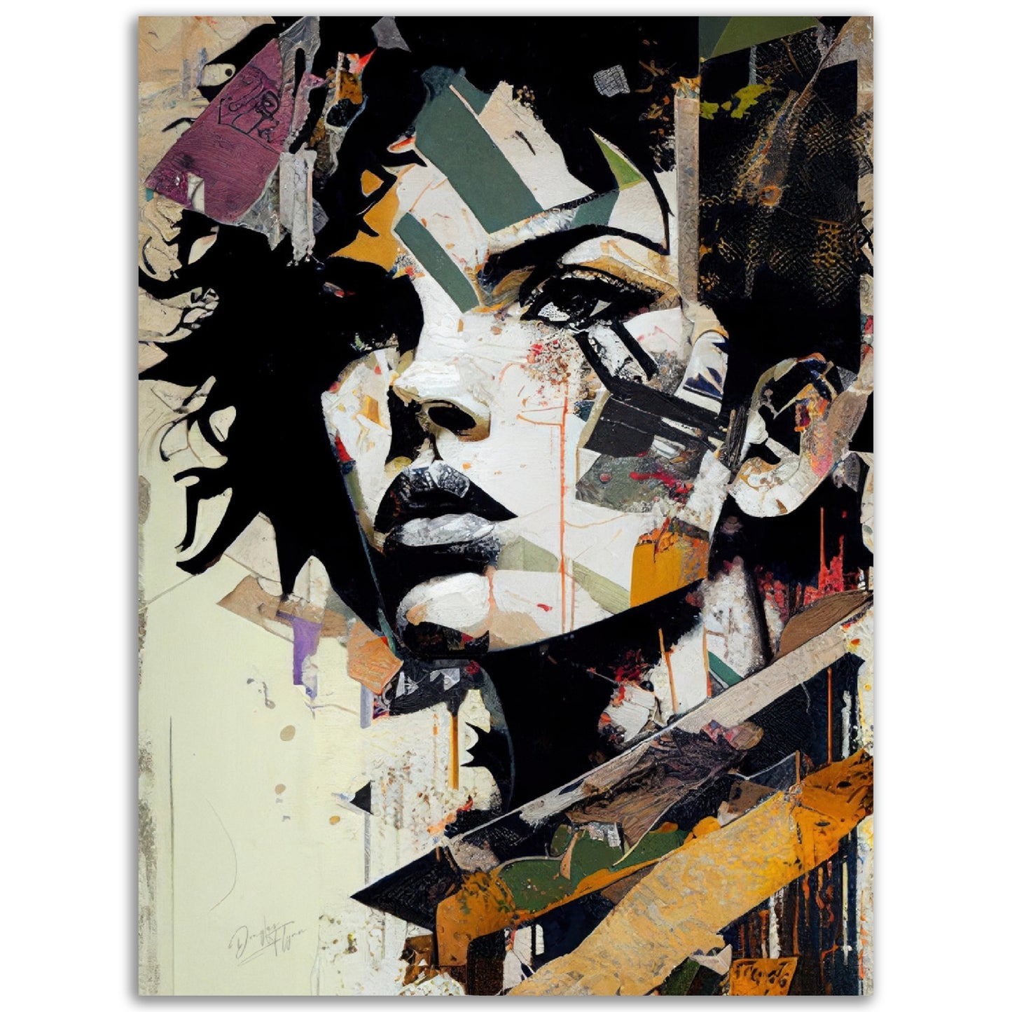 »Patchwork« retroposter