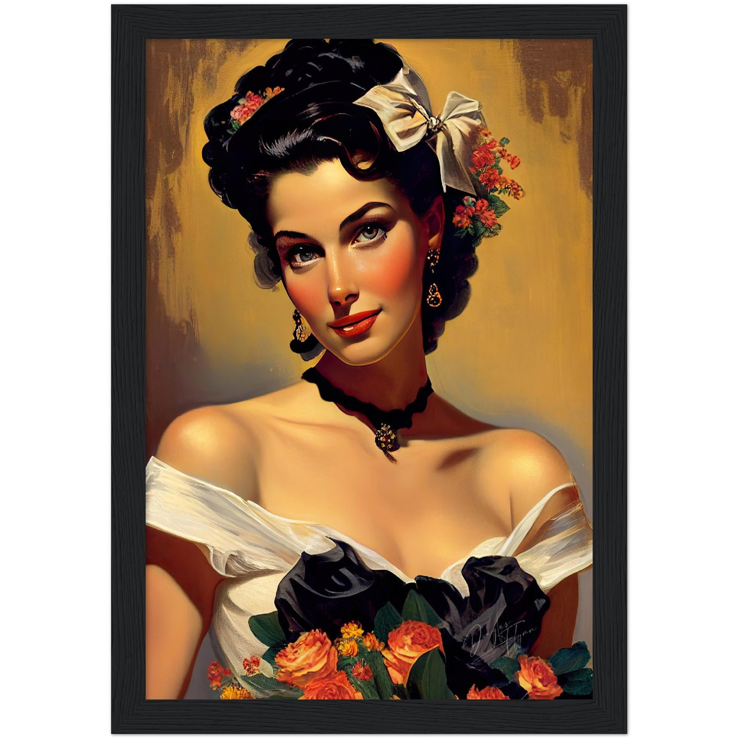 »Bridal Classy Look« retro poster
