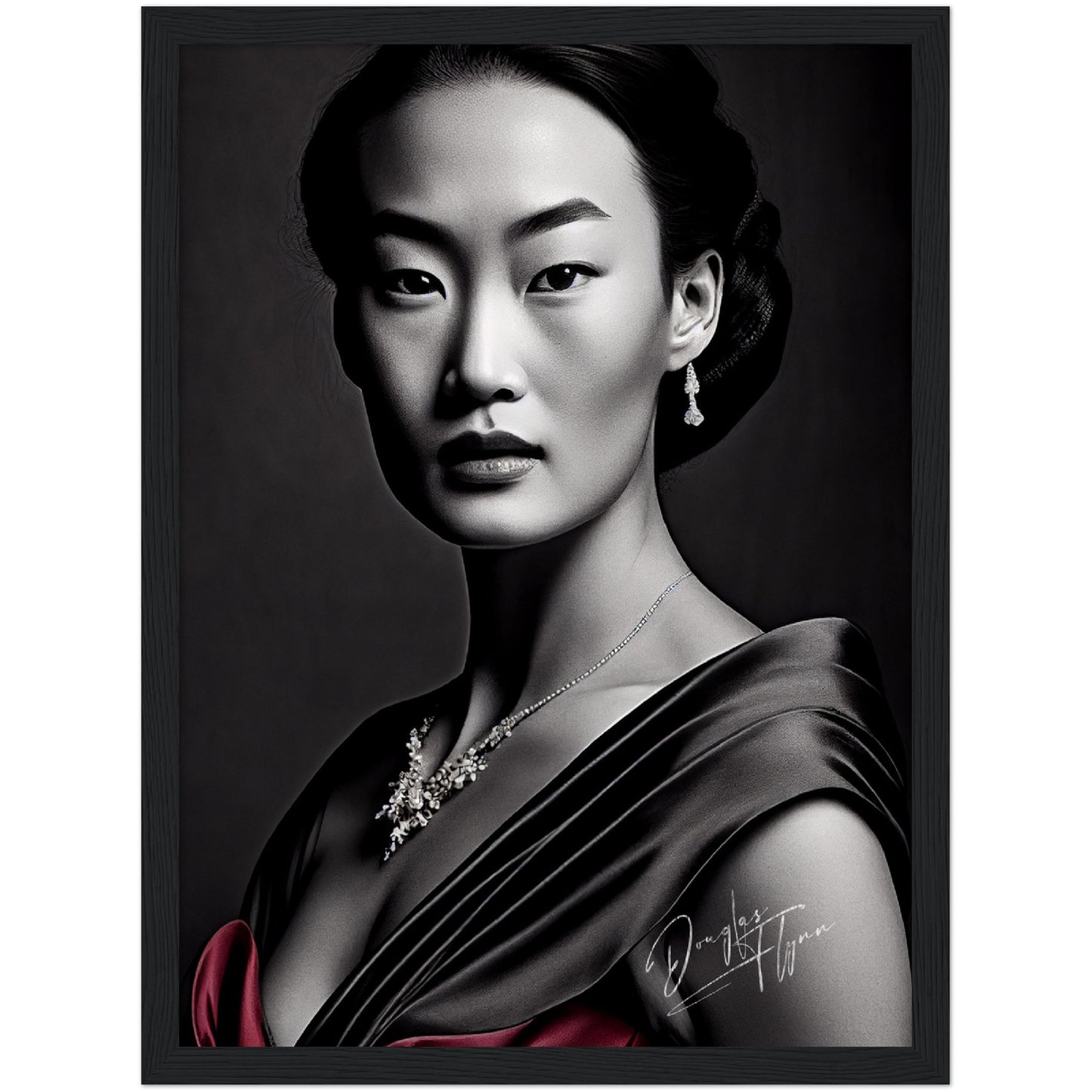 »Fashion Warrior« retro poster