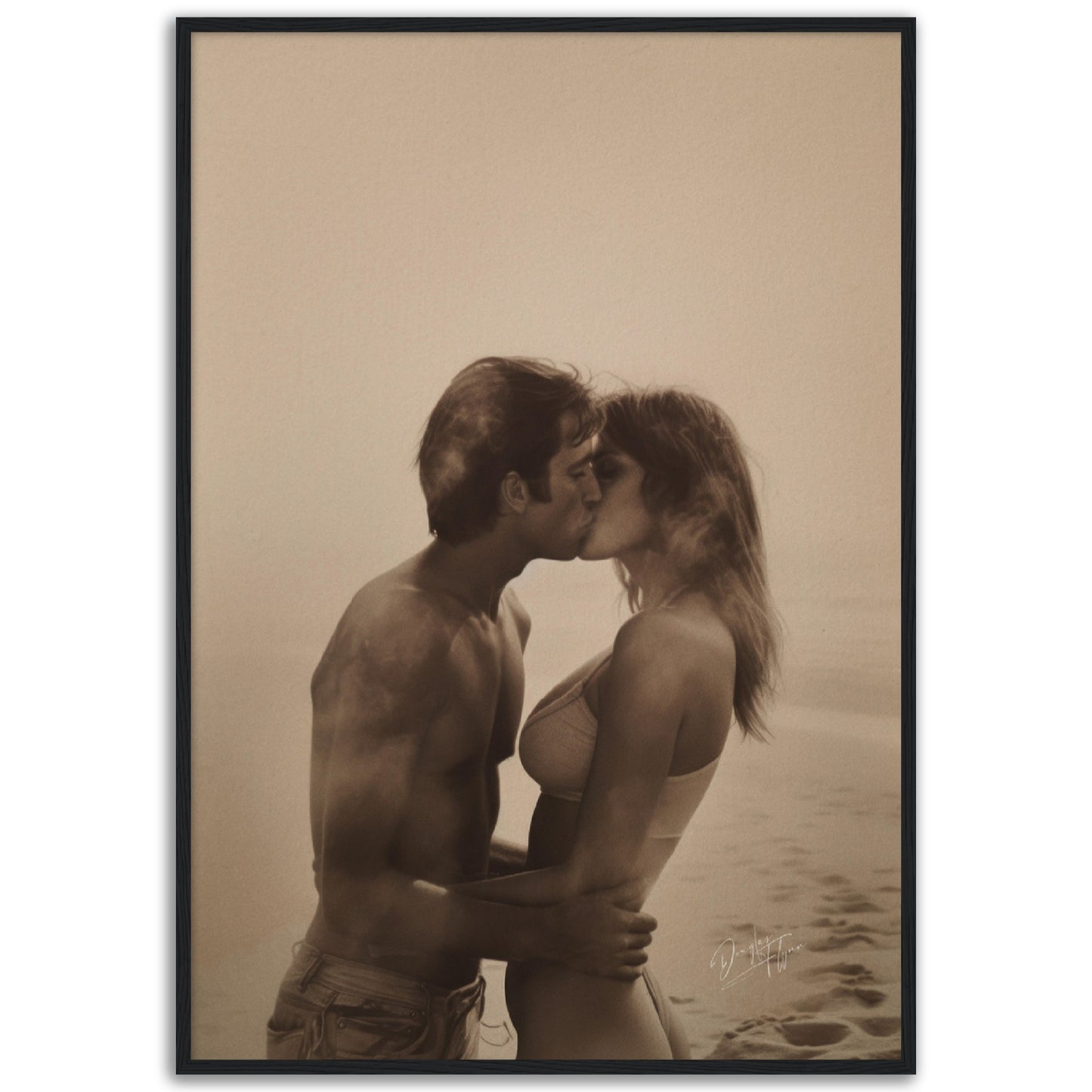 »Sealed with a Kiss« retroposter