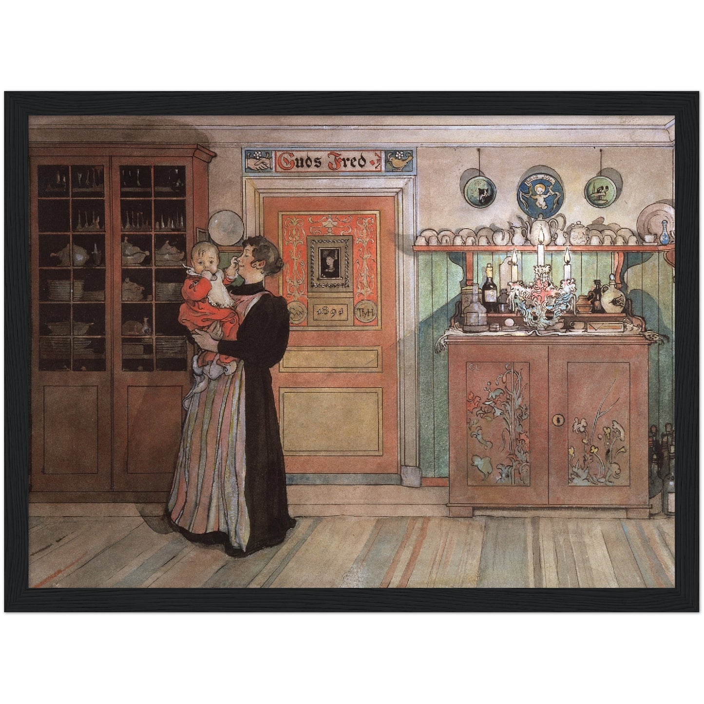 »Mellan jul och nyår« av Carl Larsson