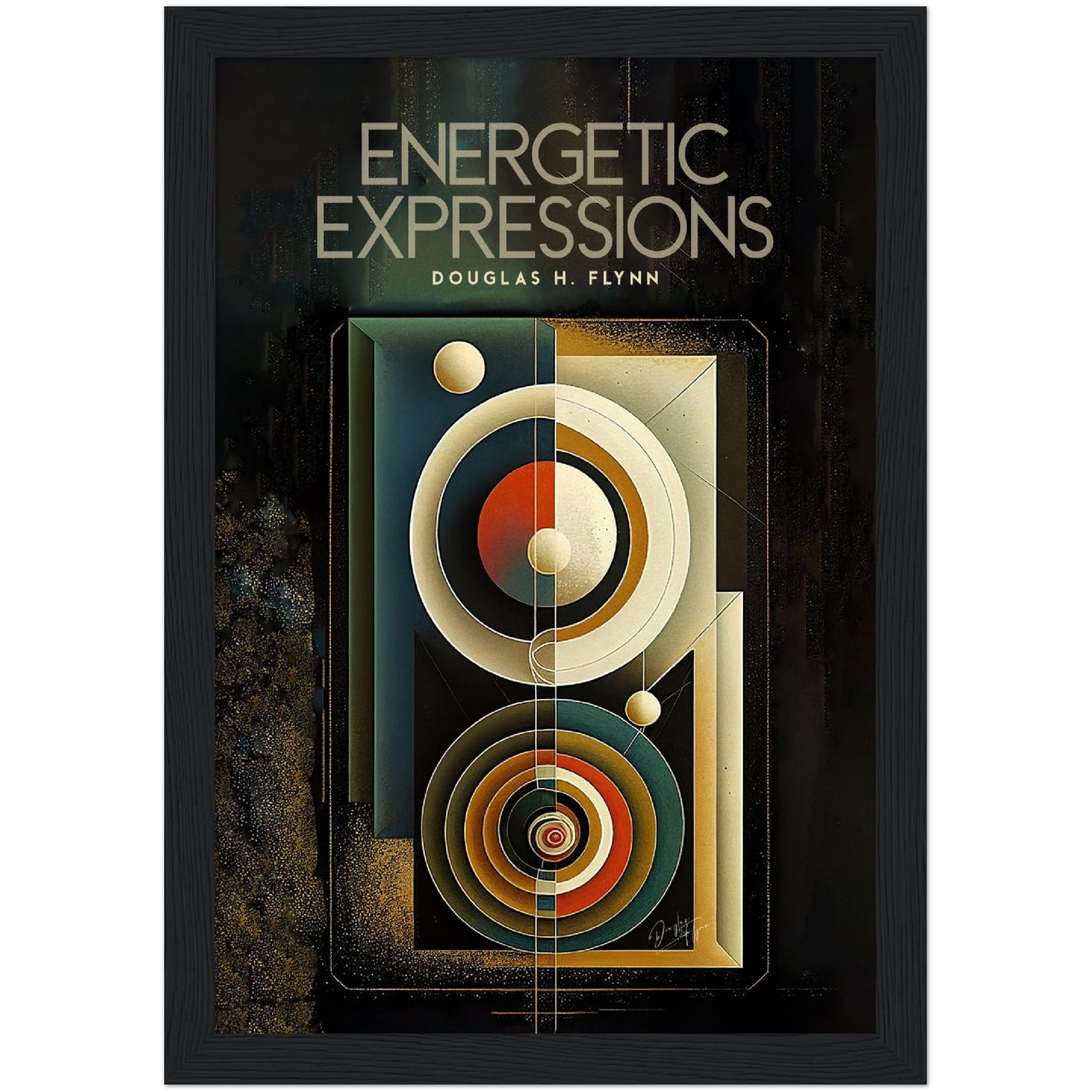»Energetic Expressions« merch poster