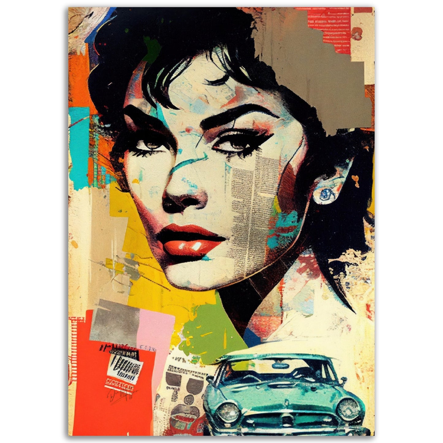 »Identity Mix« retroposter