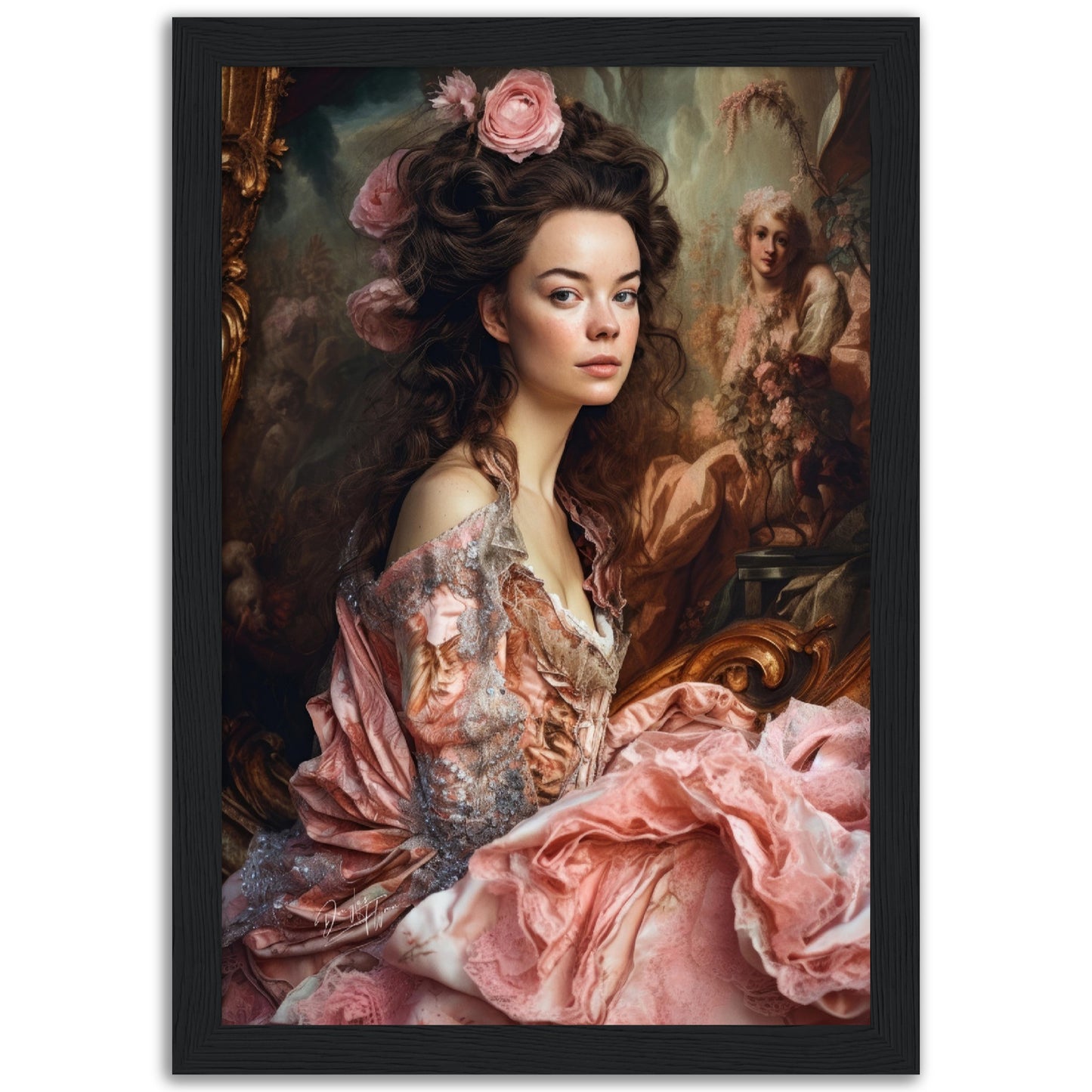 »Mesmerizing Rococo Enchantments« poster