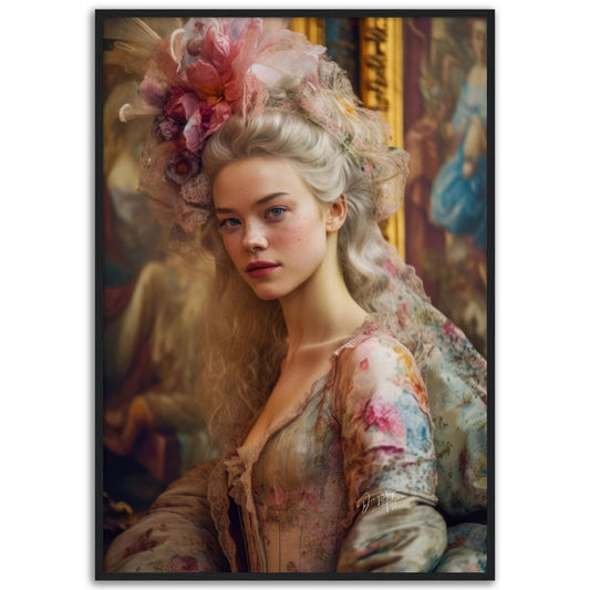 »Mythical Creatures in Rococo Wonders« poster