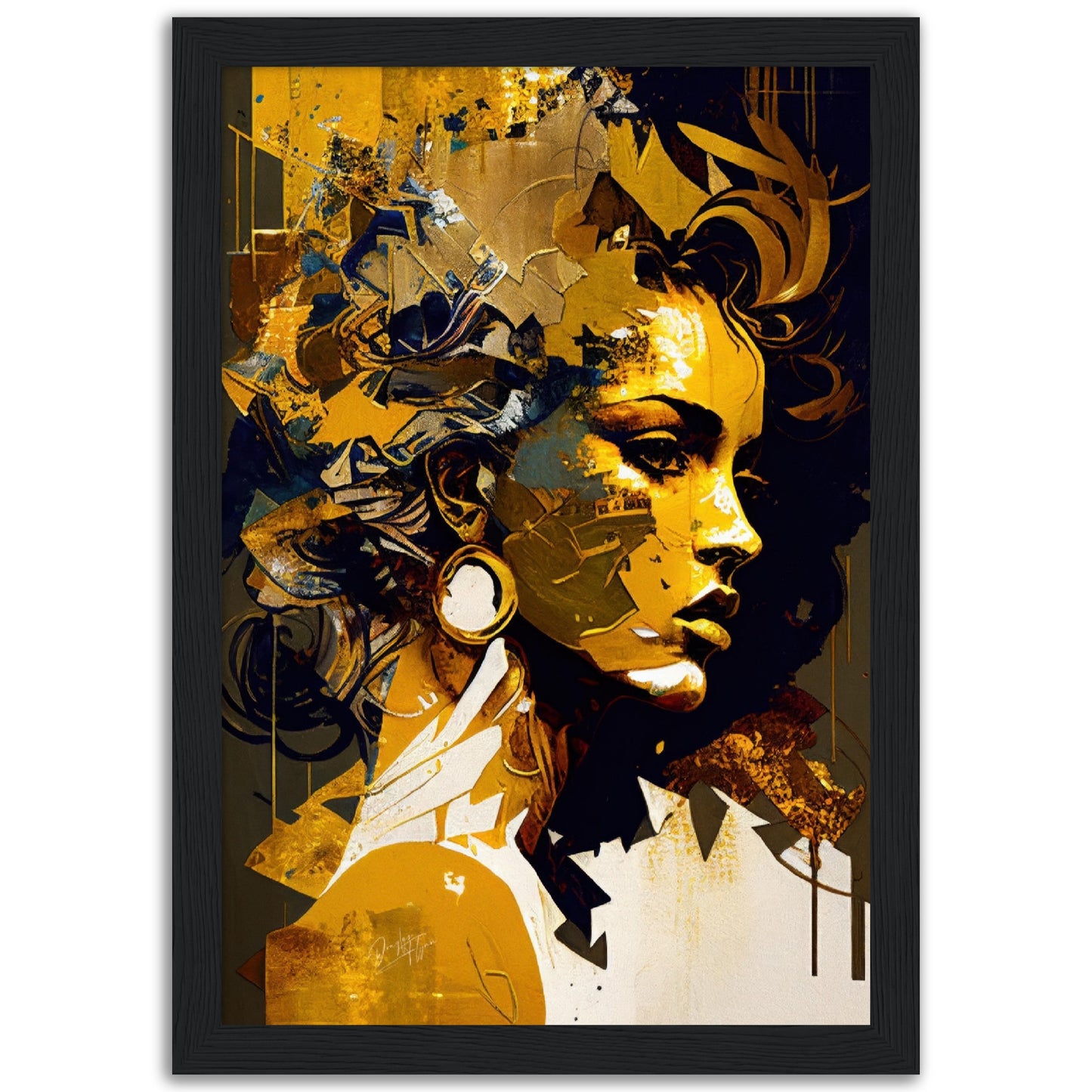 »Puzzle« retroposter