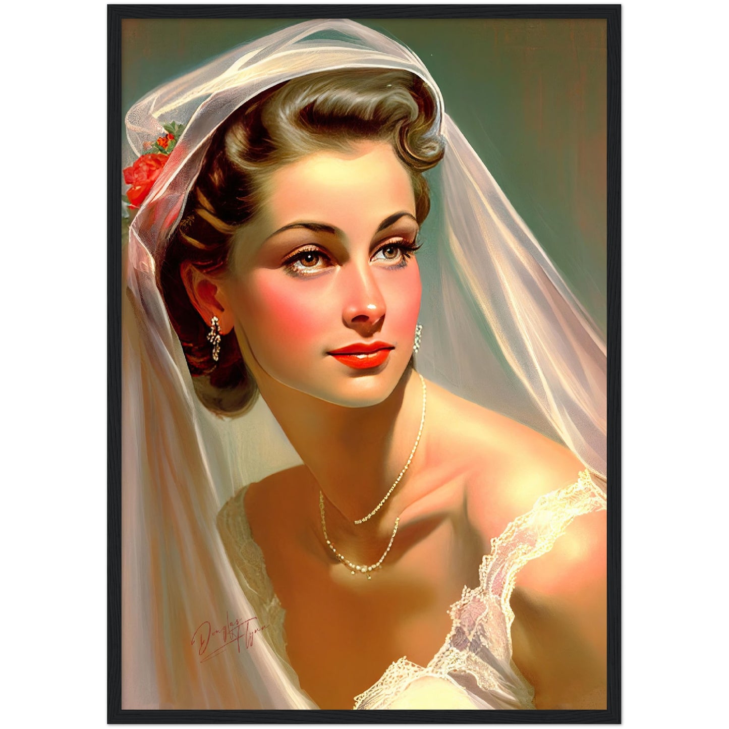 »Bride Dreams« retro poster