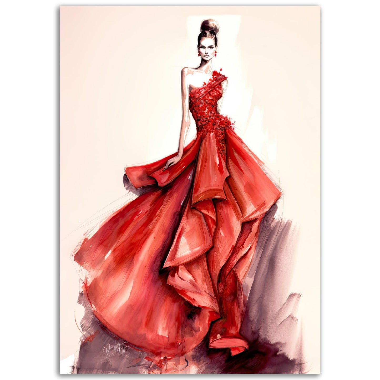 »Gowning Around« poster