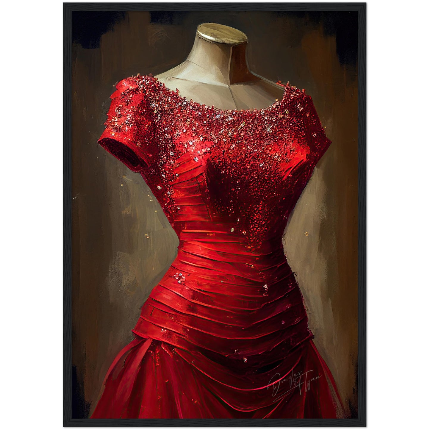 »Shimmering Scarlet Sirene«