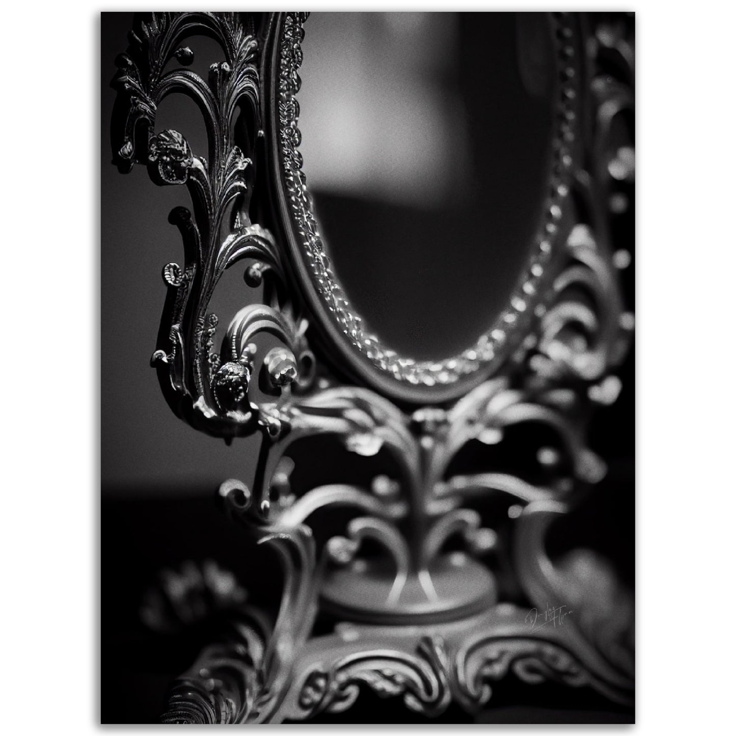 »Silence Mirror in Grey« poster