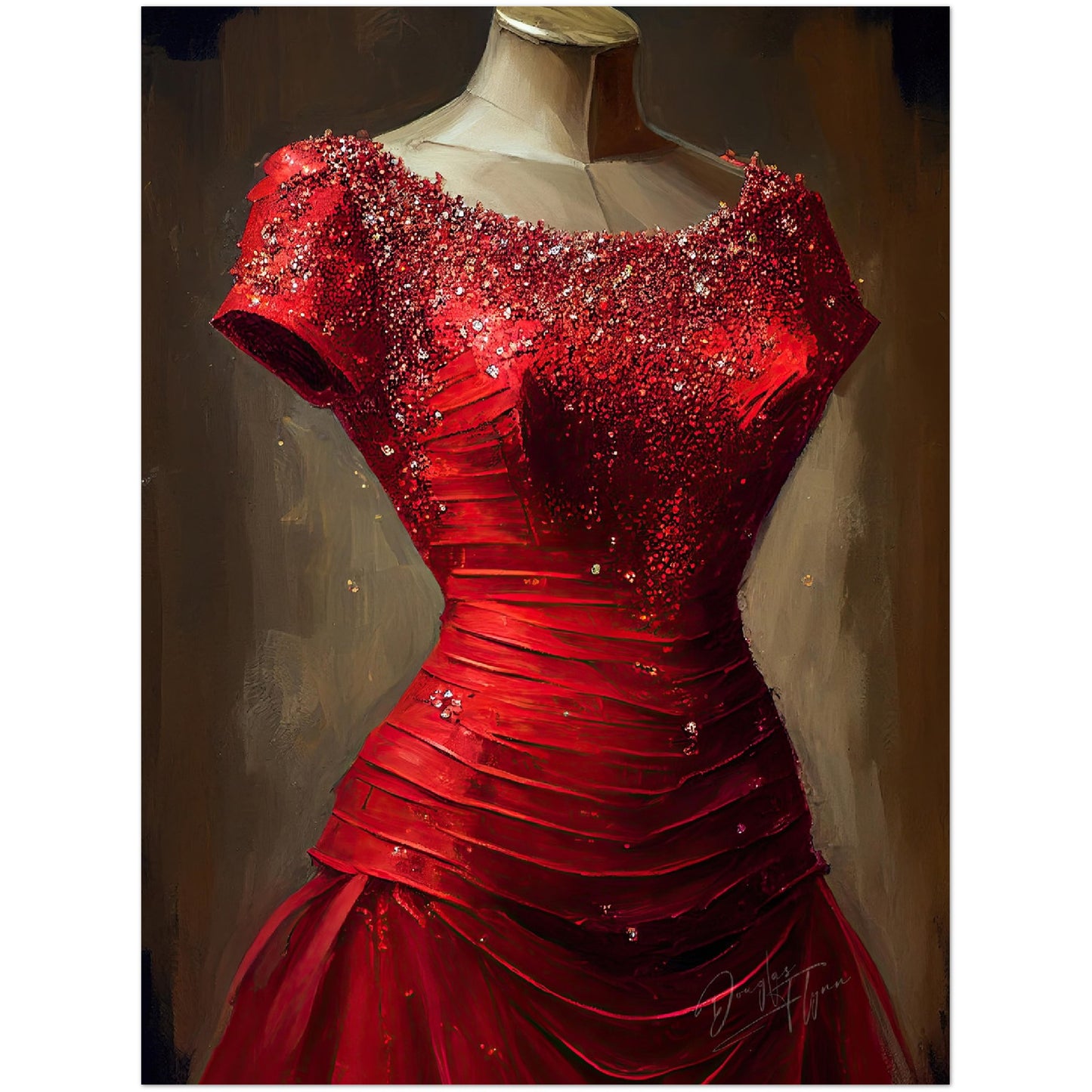 »Shimmering Scarlet Sirene«