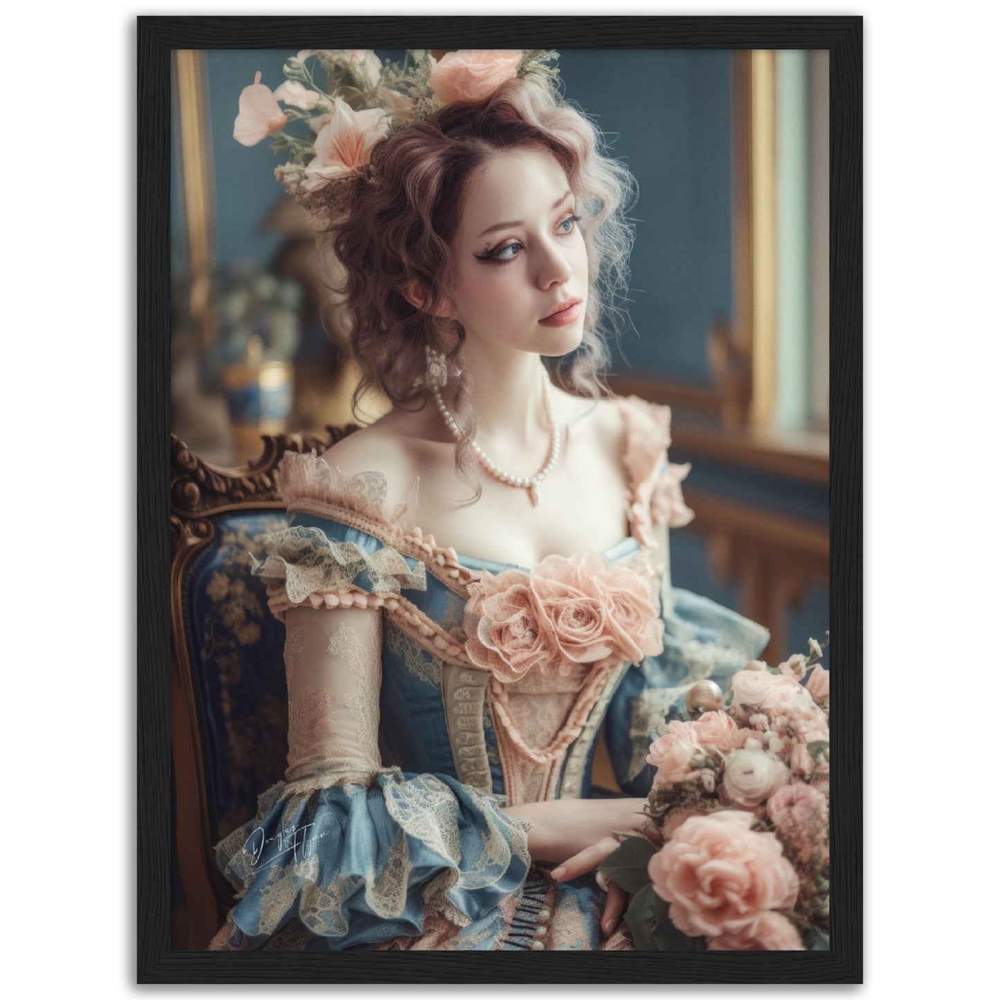»Delightful Rococo Reveries« poster