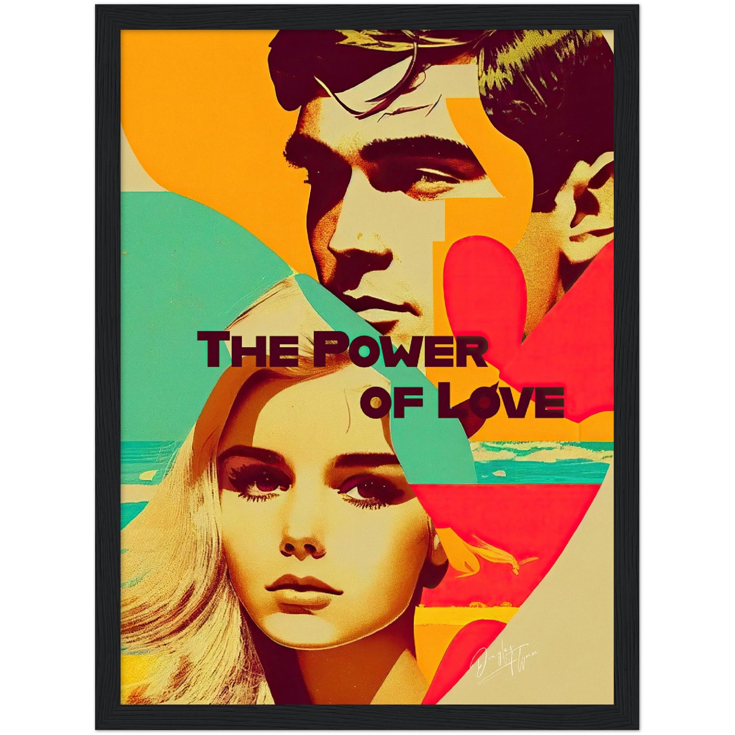 »The Power of Love«retro poster
